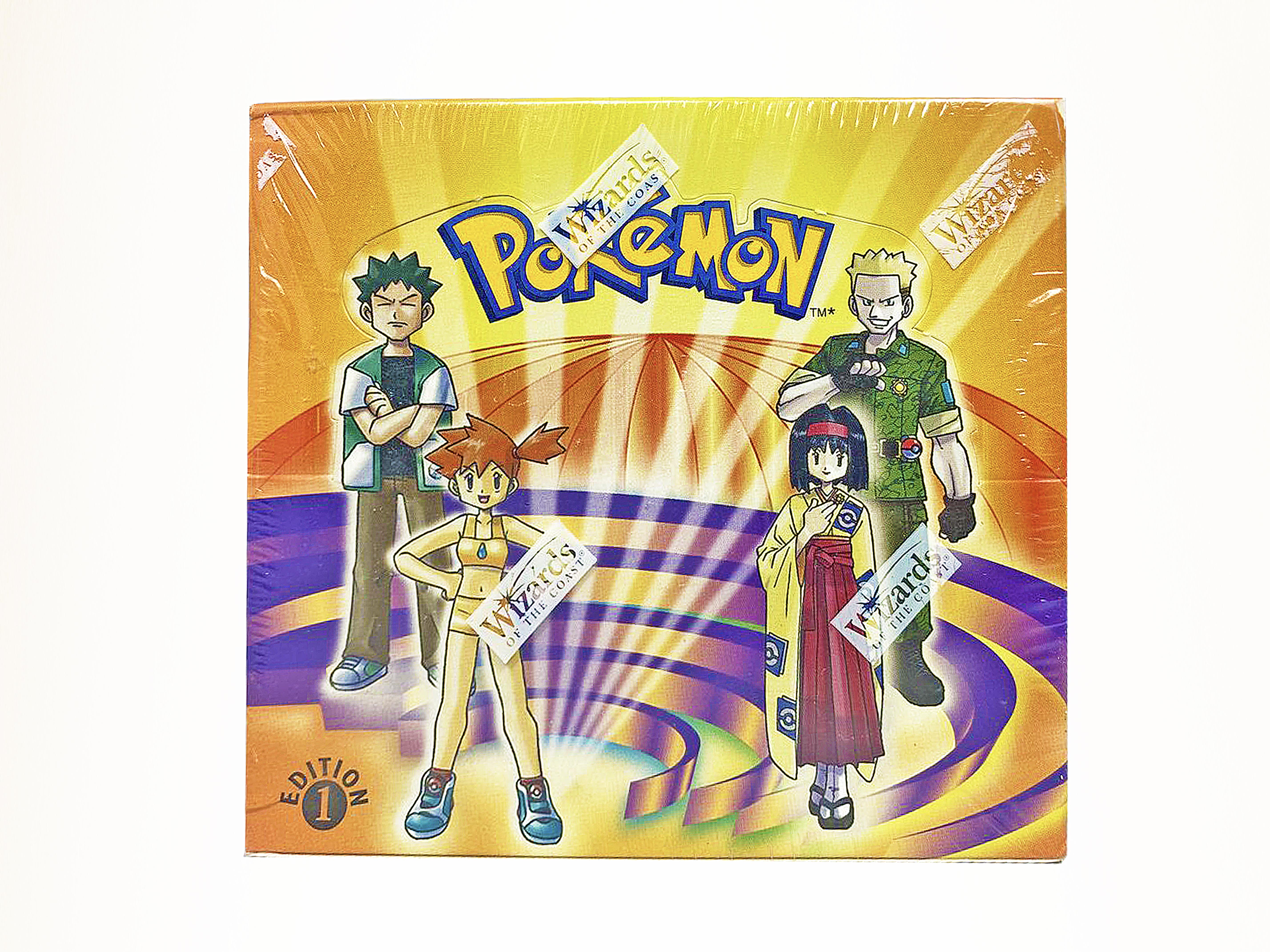 pokemon gym heroes 1st edition booster pack Misty, Factory Sealed new trading card game adventure I opened a $240 pack