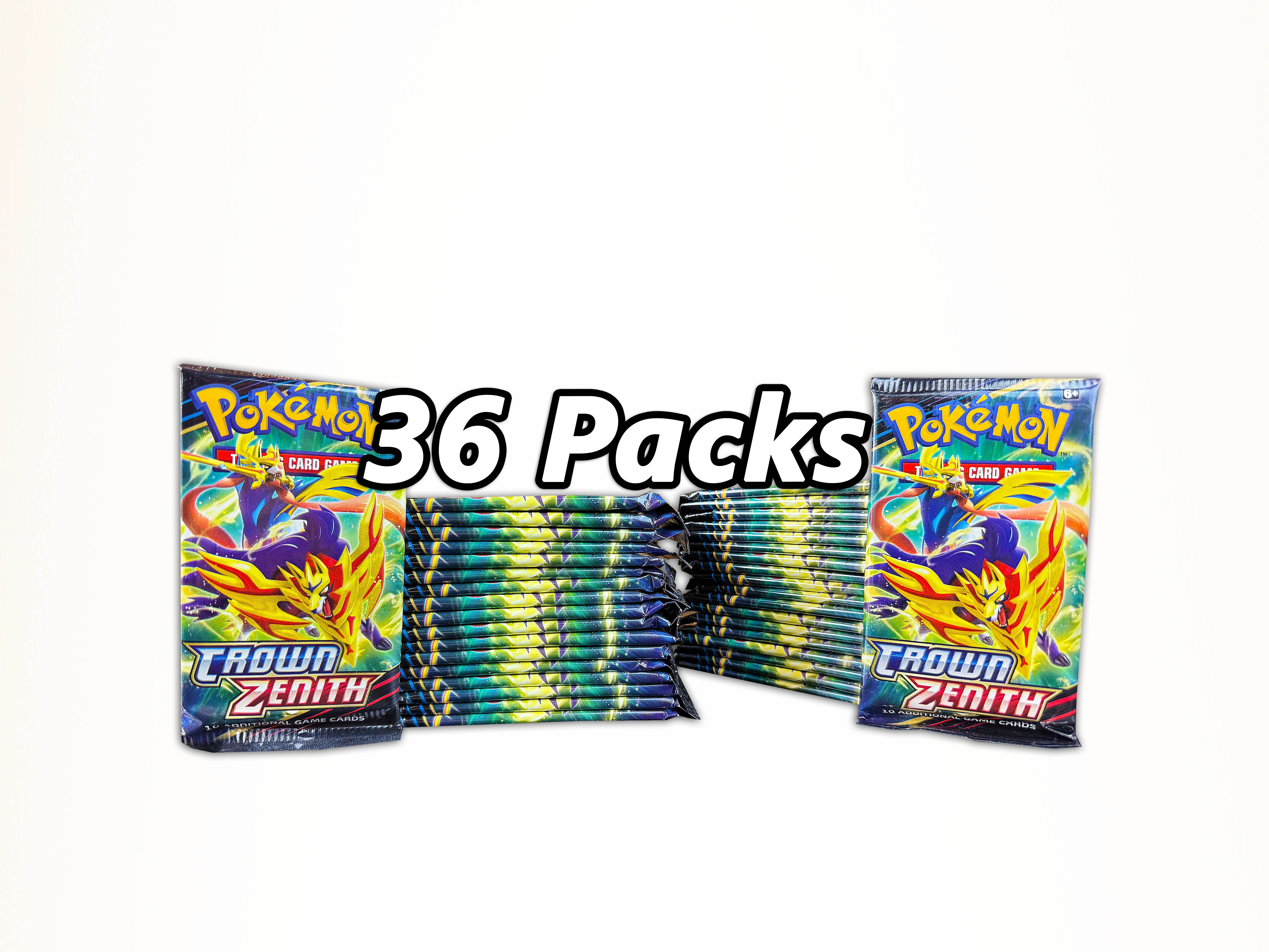 36 Crown Zenith Booster Packs – The Pokécave
