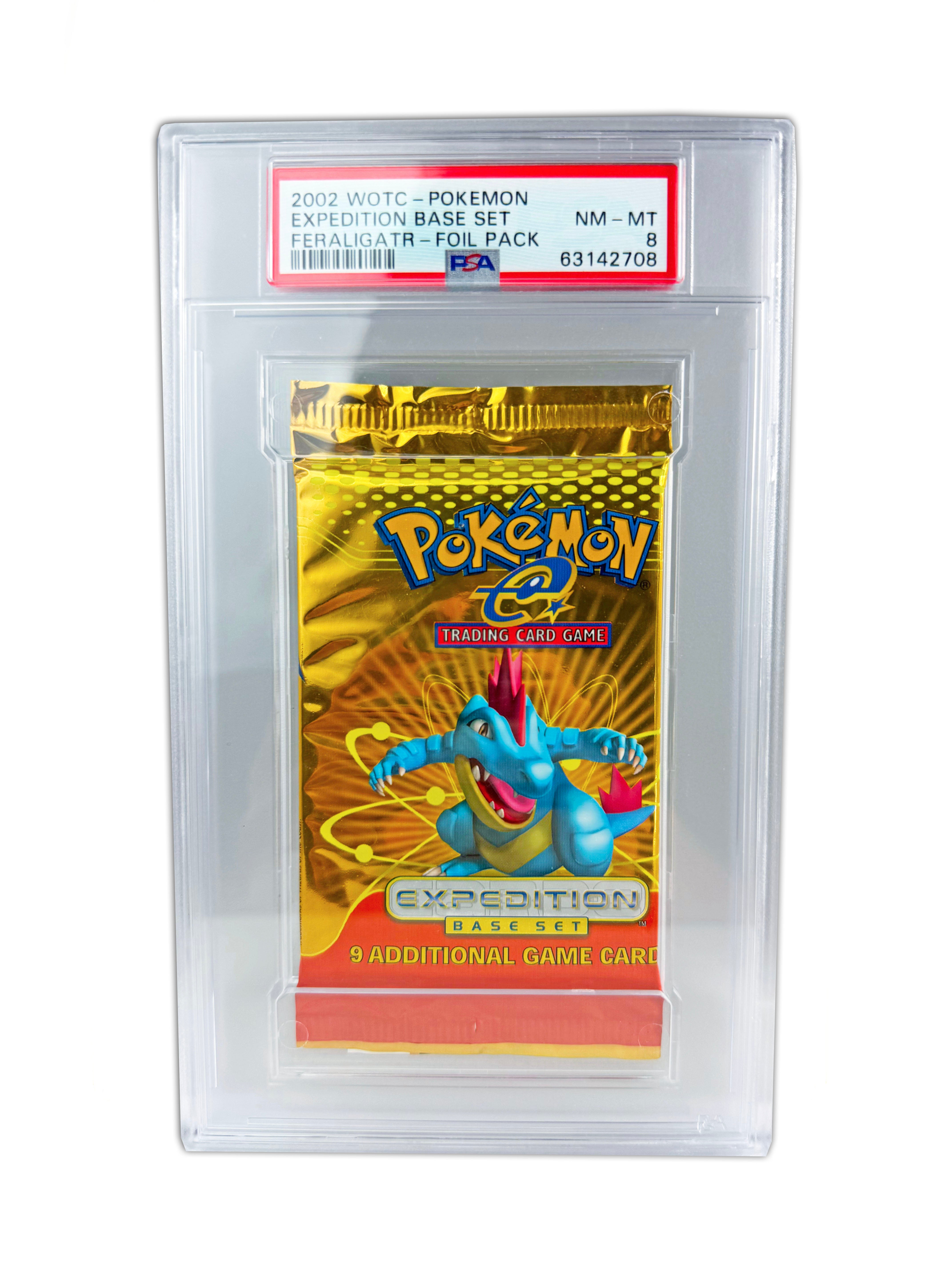 PSA 8 Feraligatr 2002 Expedition Pack