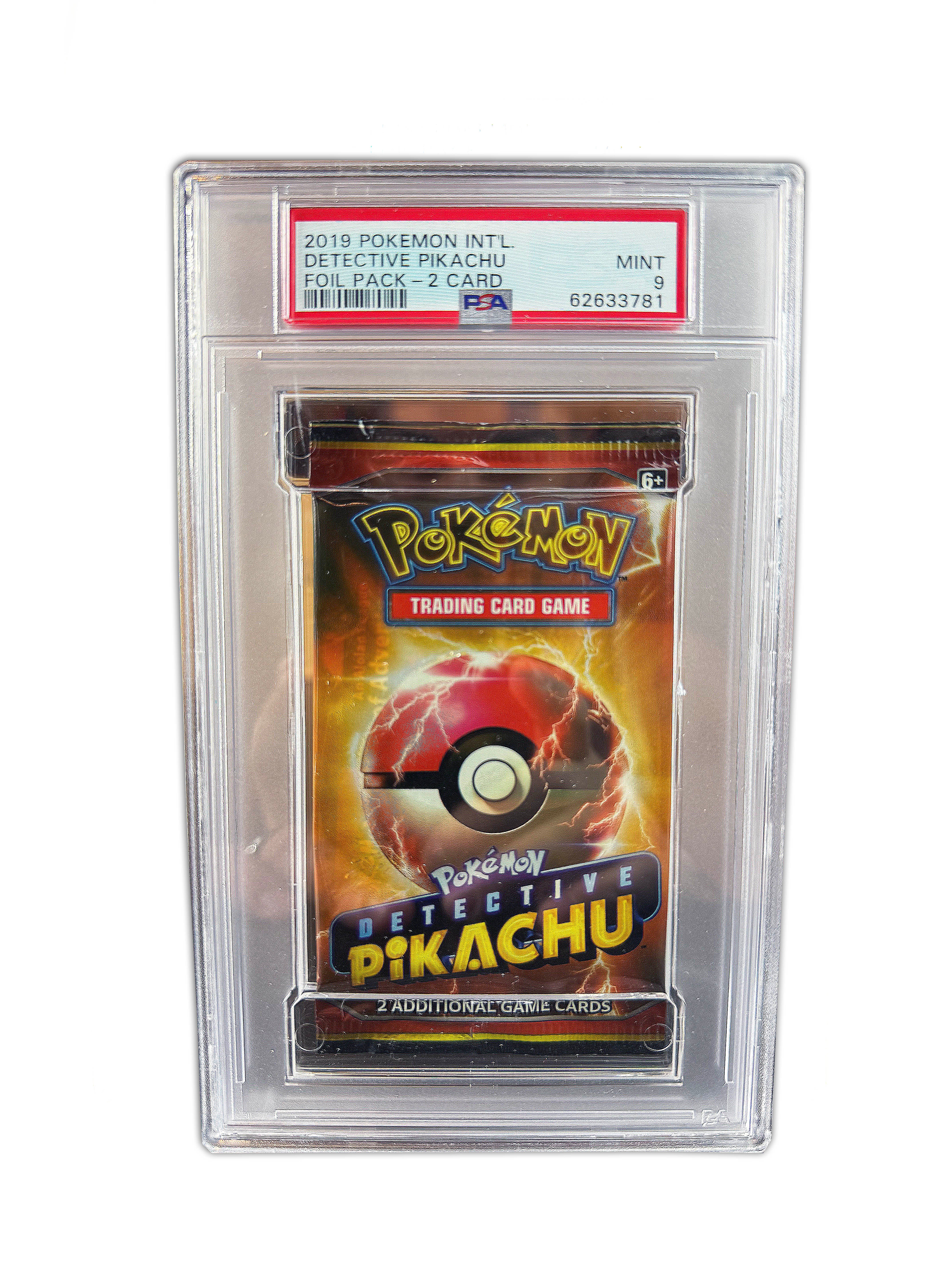 PSA Detective Pikachu Booster Pack