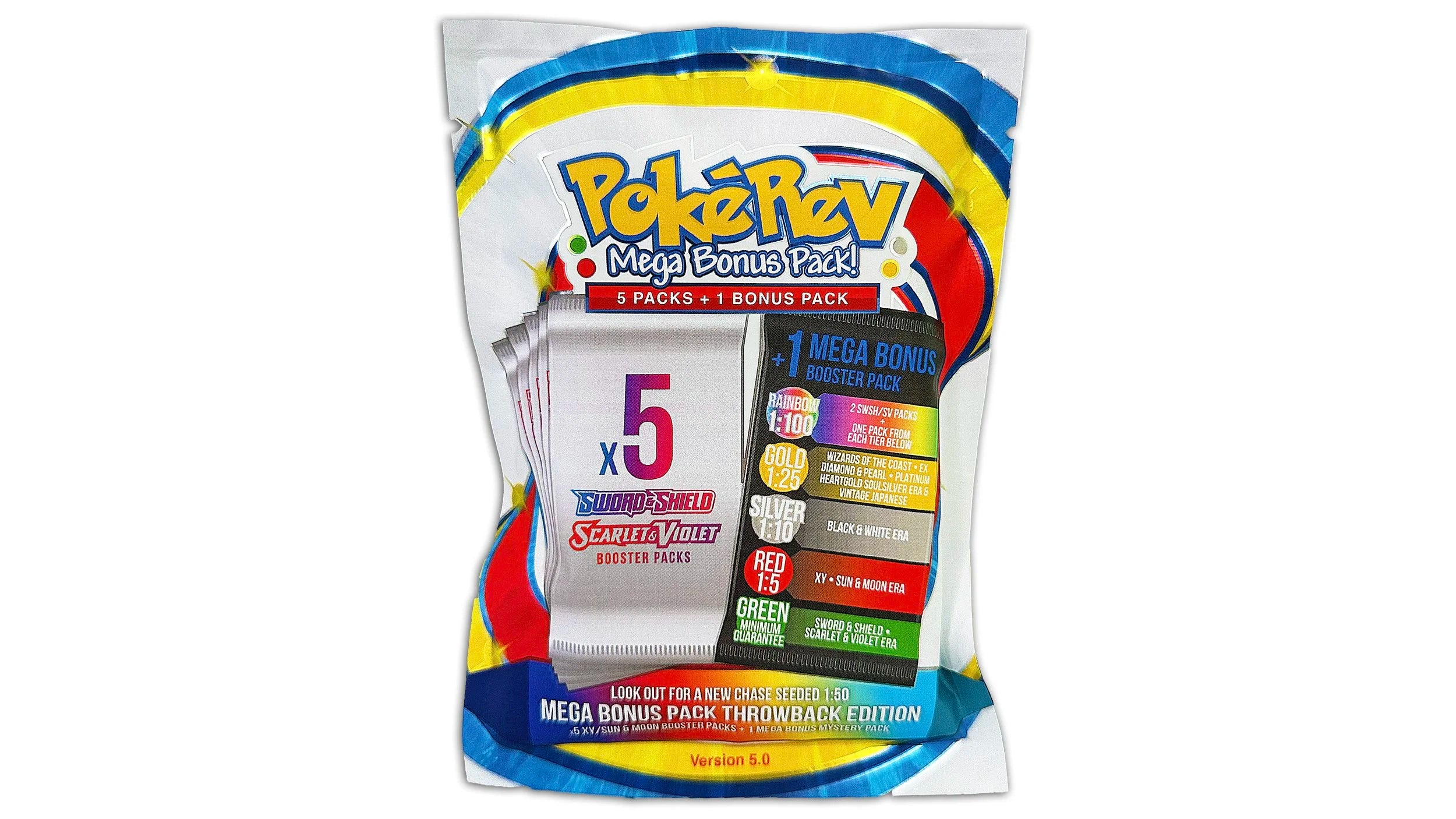 mystery booster box ev PokeRev Pack 5.0 – The Pokécave