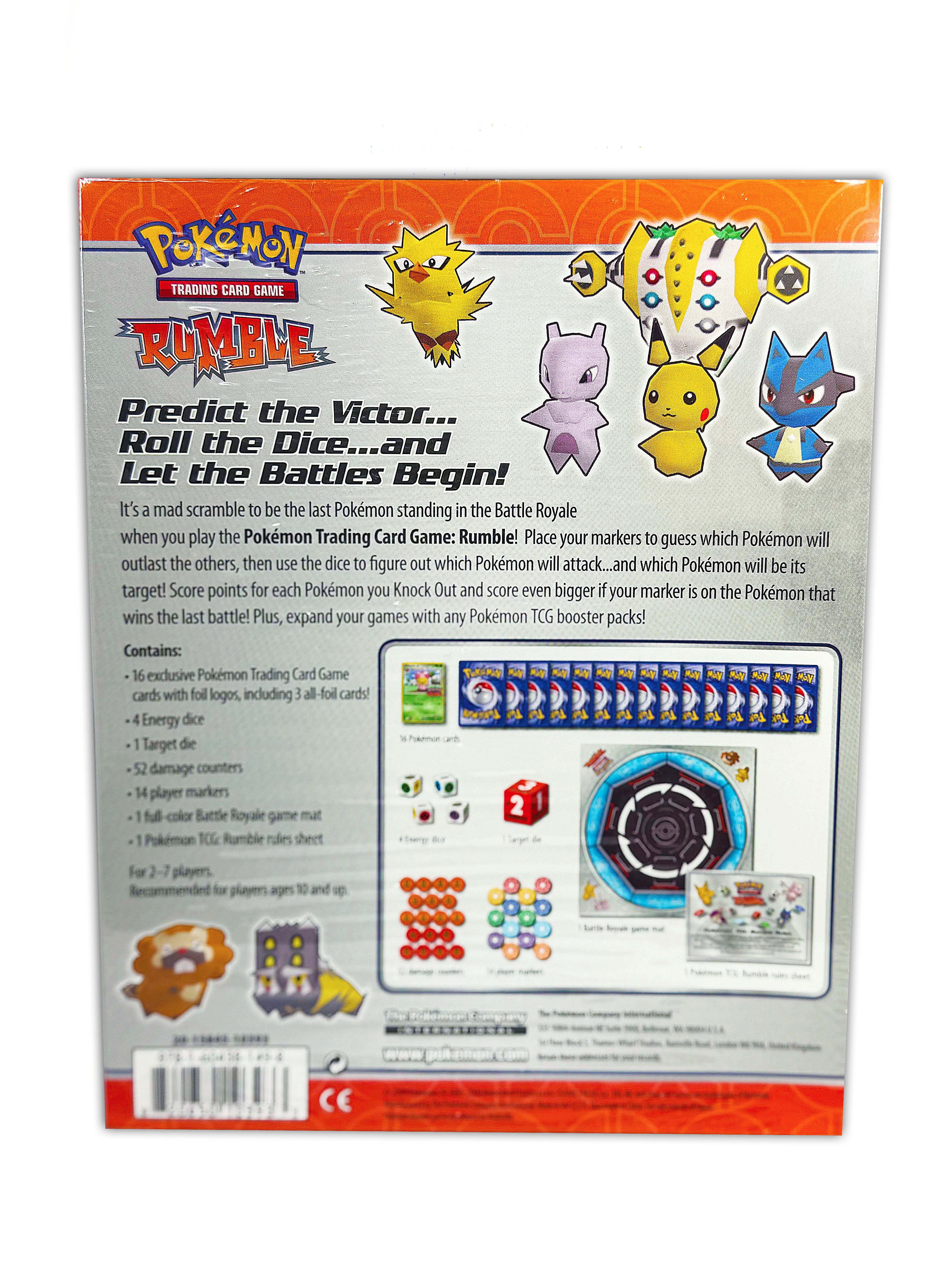 Rumble Game Box 16 Exclusive Promo Cards