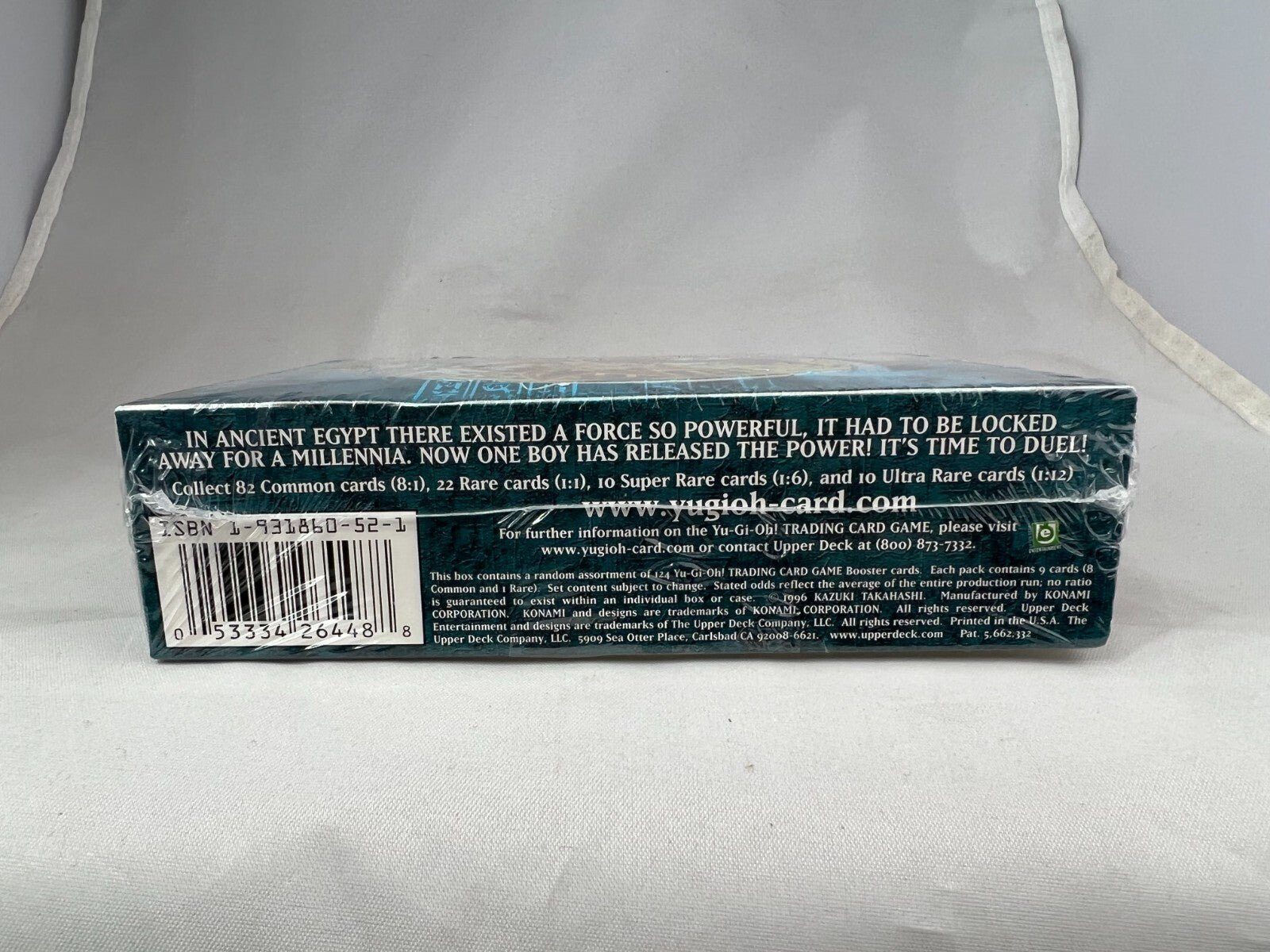 Yugioh 1st Edition Legend of Blue Eyes White Dragon Booster Box Sealed 24 Packs