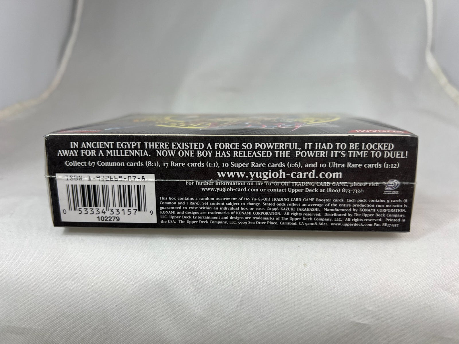 Yugioh 1st Edition Invasion of Chaos Booster Box Sealed 24 Packs