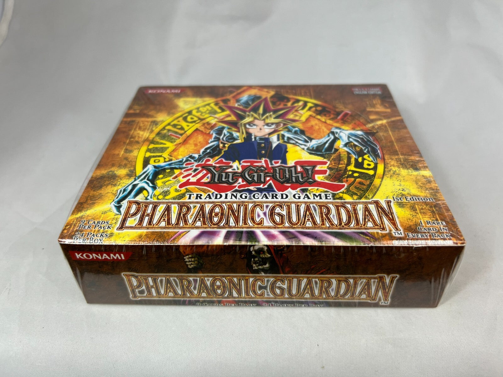 Yugioh 1st Edition Pharaonic Guardian Booster Box Sealed 24 Packs