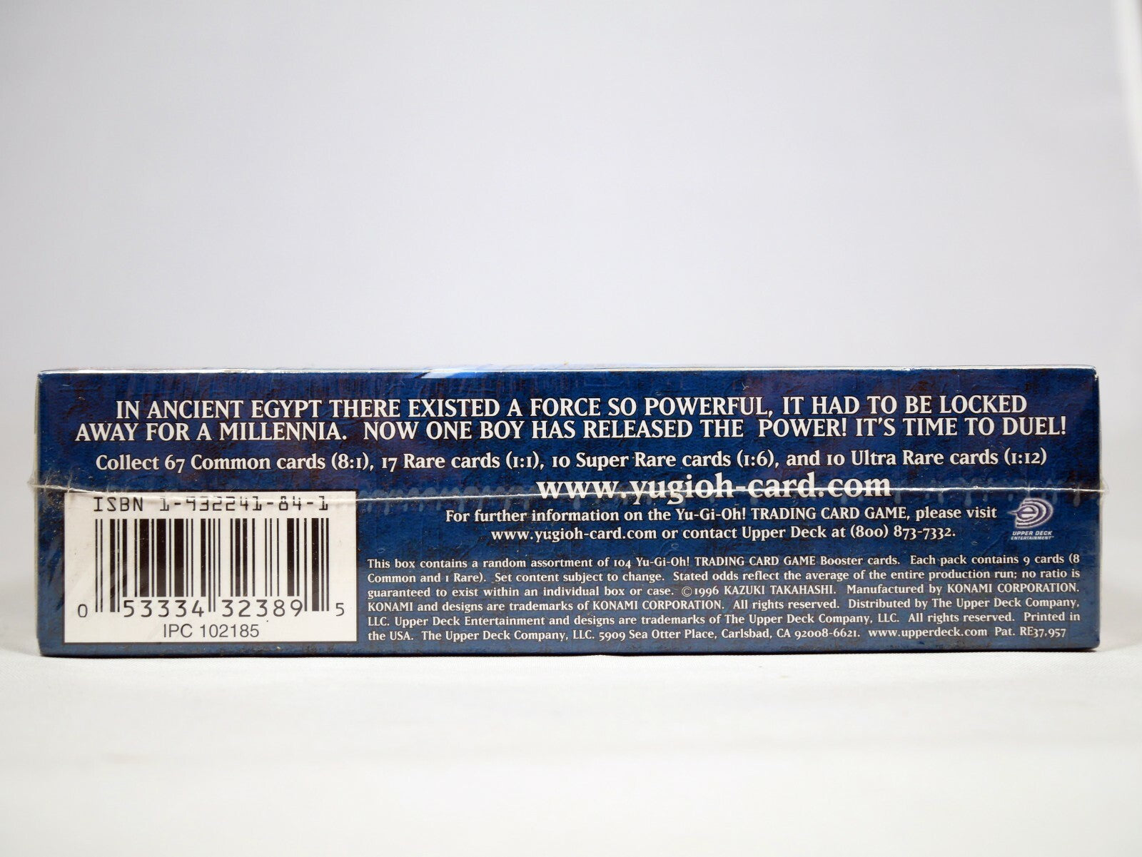 Yugioh Dark Crisis Booster Box DCR Unlimited Sealed 24 Packs Mint