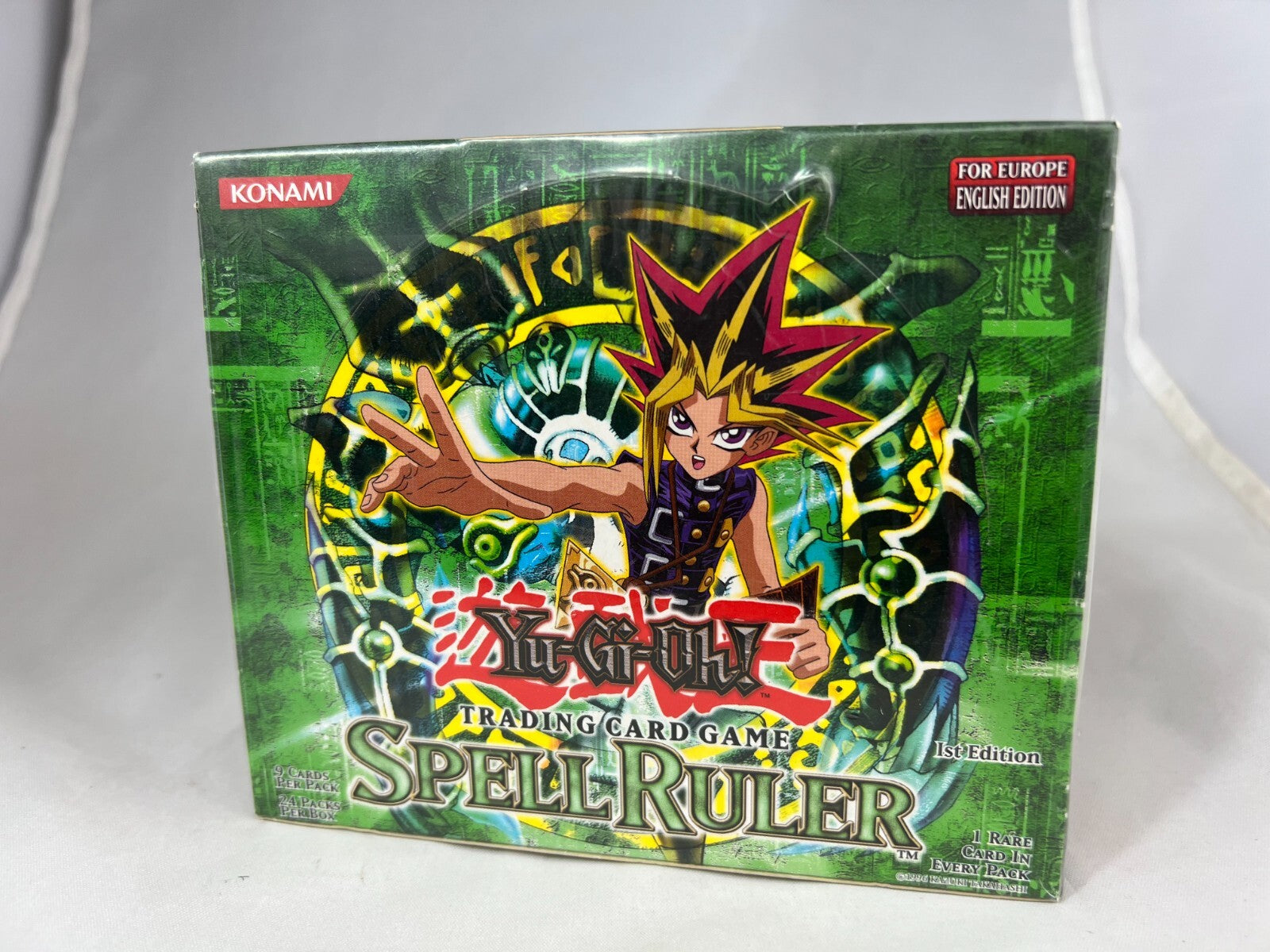 Yugioh 1st Edition Spell Ruler Booster Box Sealed 24 Packs Extremely Rare