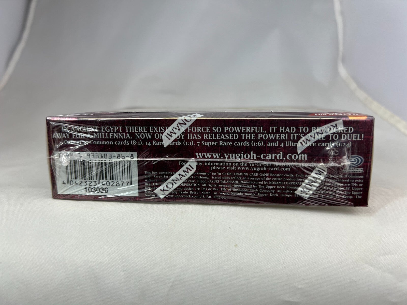 Yugioh 1st Edition Flaming Eternity Booster Box Sealed 24 Packs 103036 Rare Code