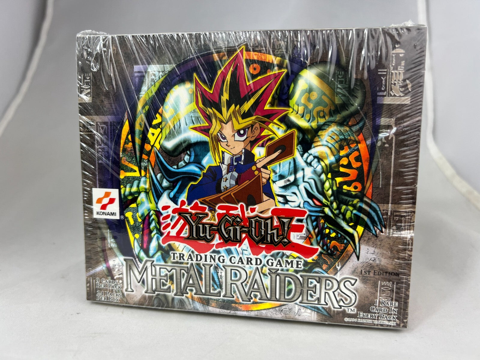 Yugioh 1st Edition Metal Raiders Booster Box Sealed 24 Packs