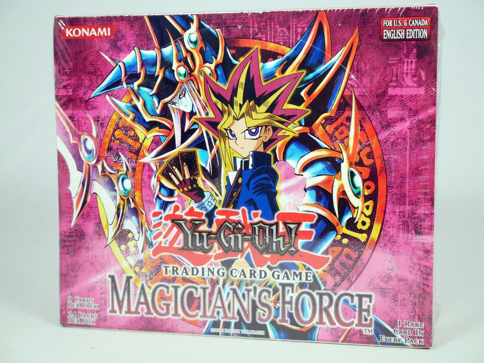 Yugioh Magician's Force Booster Box MFC Unlimited Sealed 24 Packs Mint