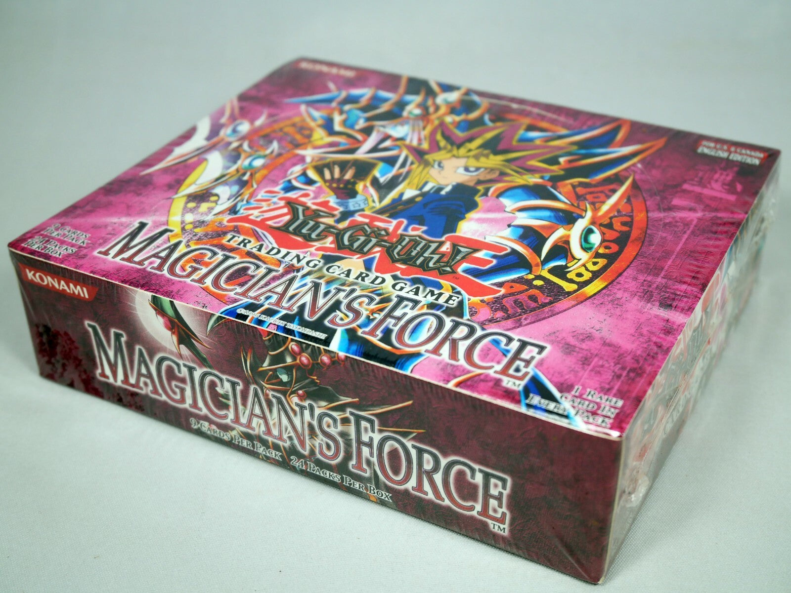 Yugioh Magician's Force Booster Box MFC Unlimited Sealed 24 Packs Mint