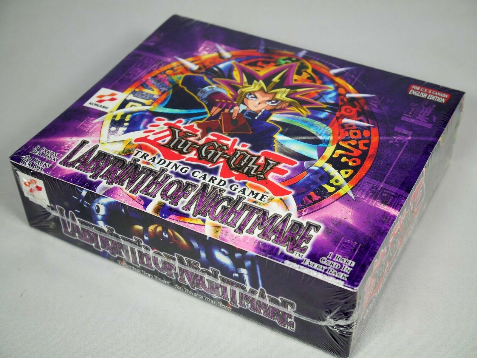 Yugioh Labyrinth Of Nightmare Booster Box LON Unlimited Sealed 24 Packs Mint