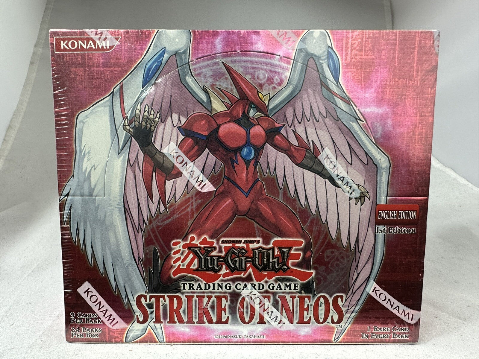 Yugioh 1st Edition Strike of Neos Booster Box Sealed 24 Packs Mint
