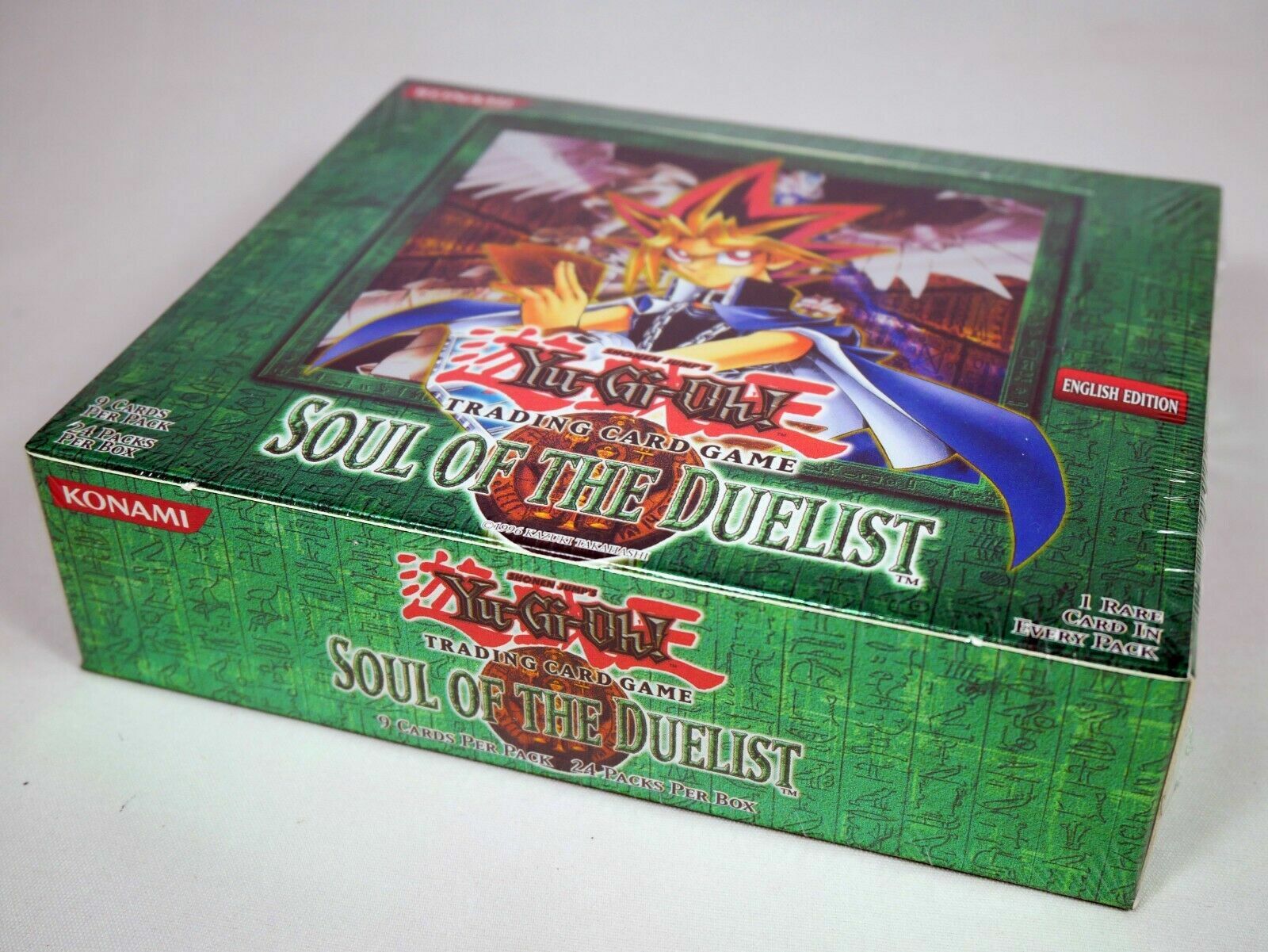 Yugioh Soul Of The Duelist Booster Box SOD Unlimited Factory Sealed 24 Pack Mint