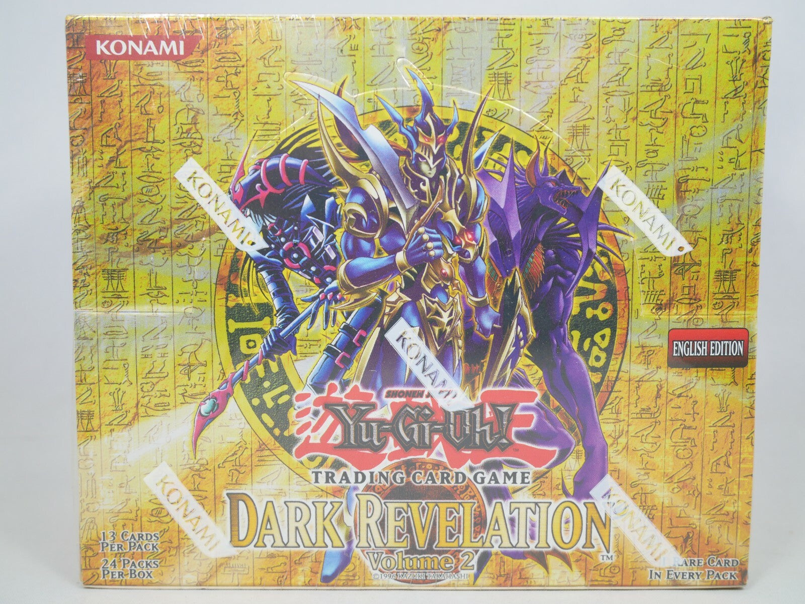 Yugioh Dark Revelation Volume 2 Booster Box Unlimited Sealed 24 Packs Mint