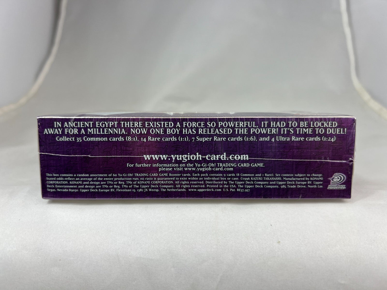 Yugioh 1st Edition Elemental Energy Booster Box Sealed 24 Packs Mint