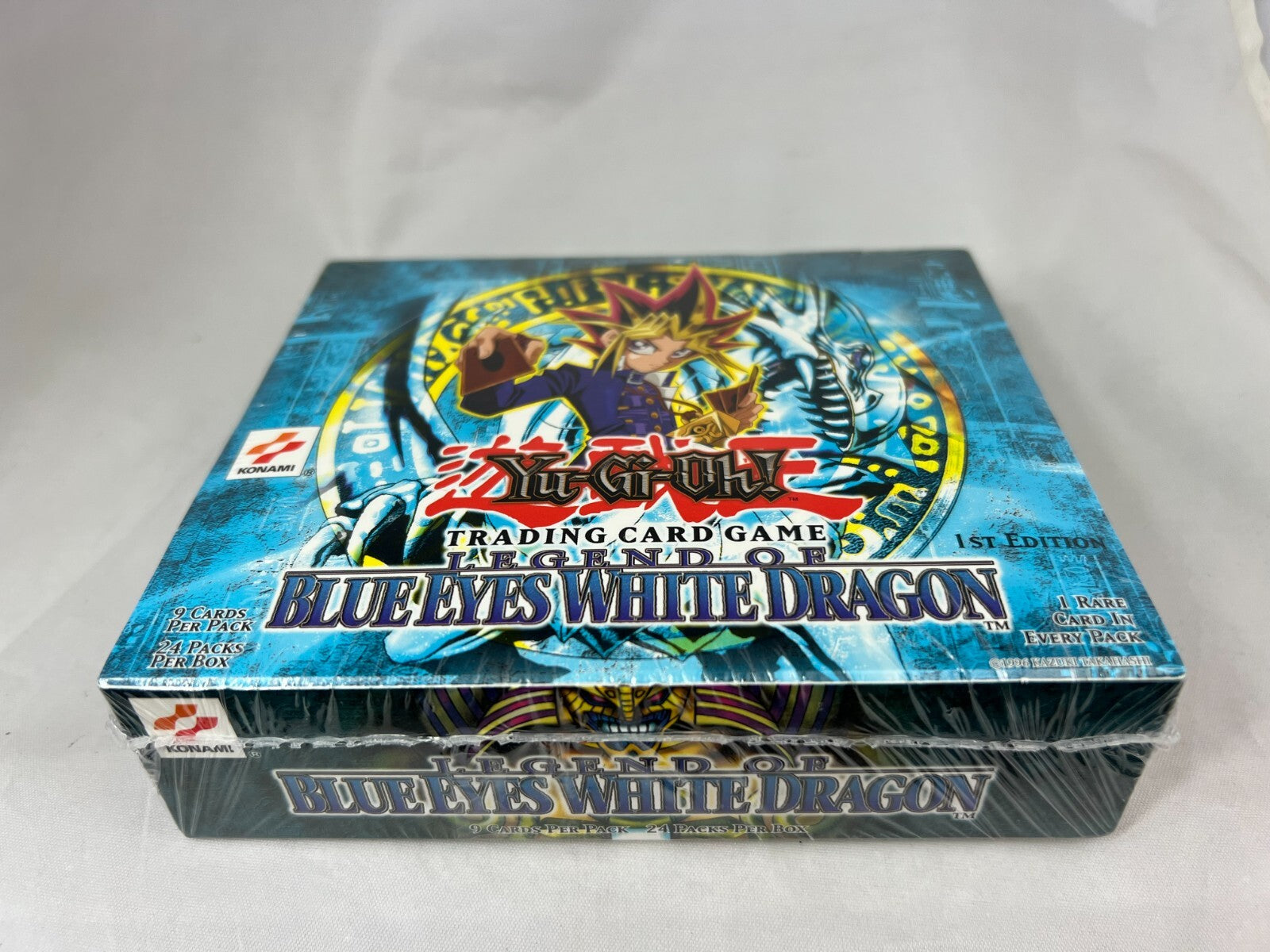 Yugioh 1st Edition Legend of Blue Eyes White Dragon Booster Box Sealed 24 Packs