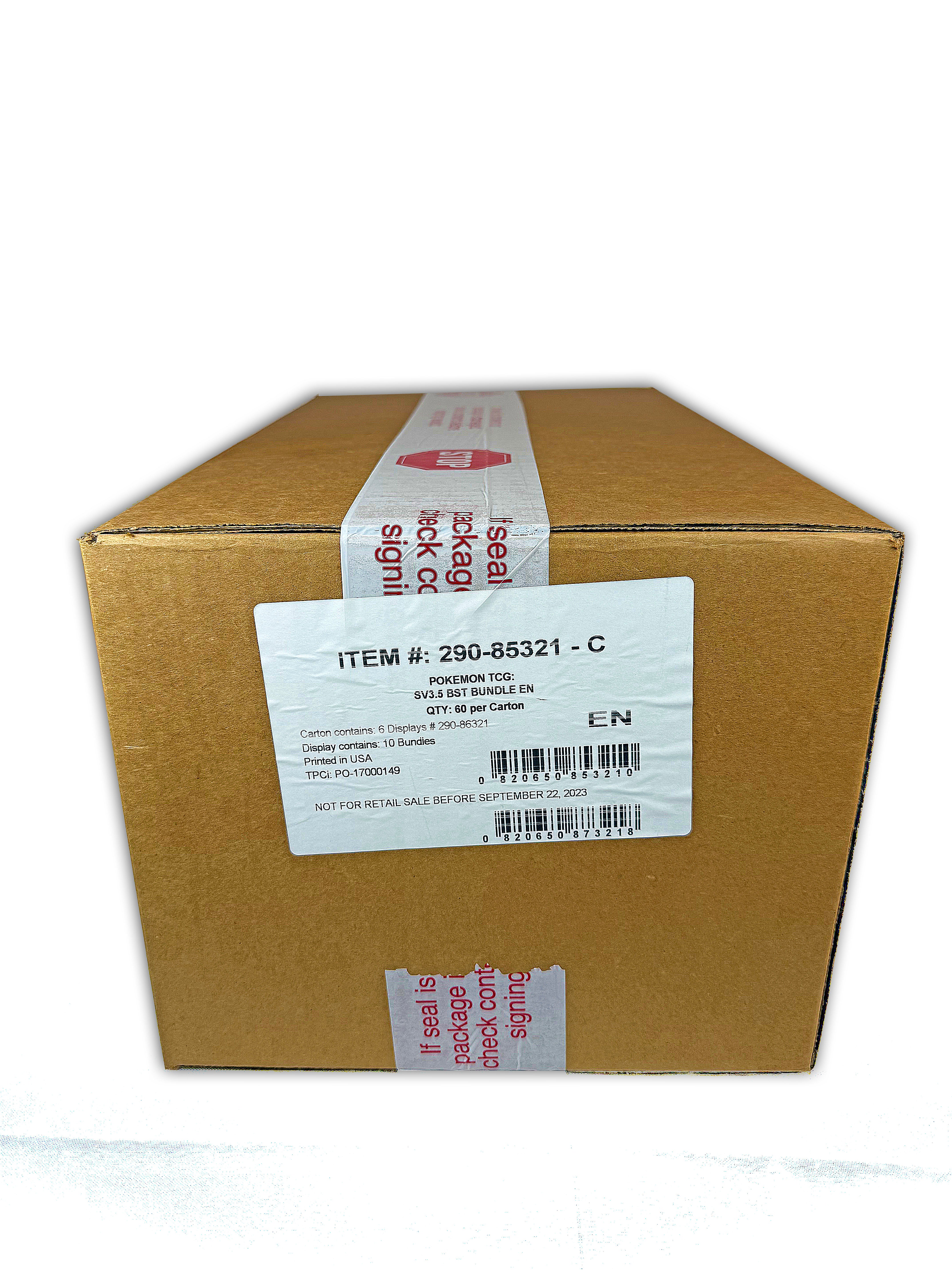 151 Booster Bundle Display