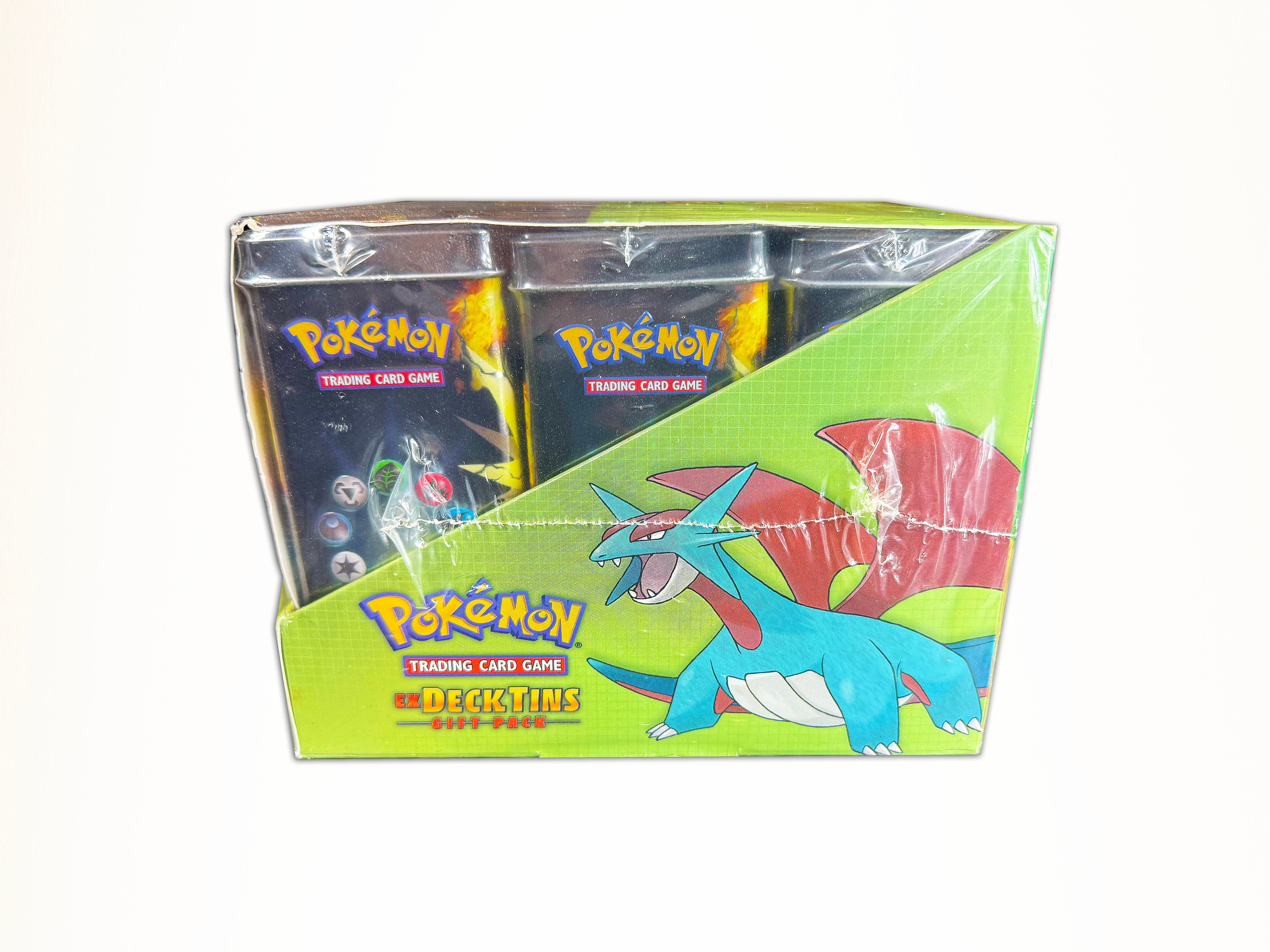 EX Deck Tins Gift Pack 2004 Sealed Display