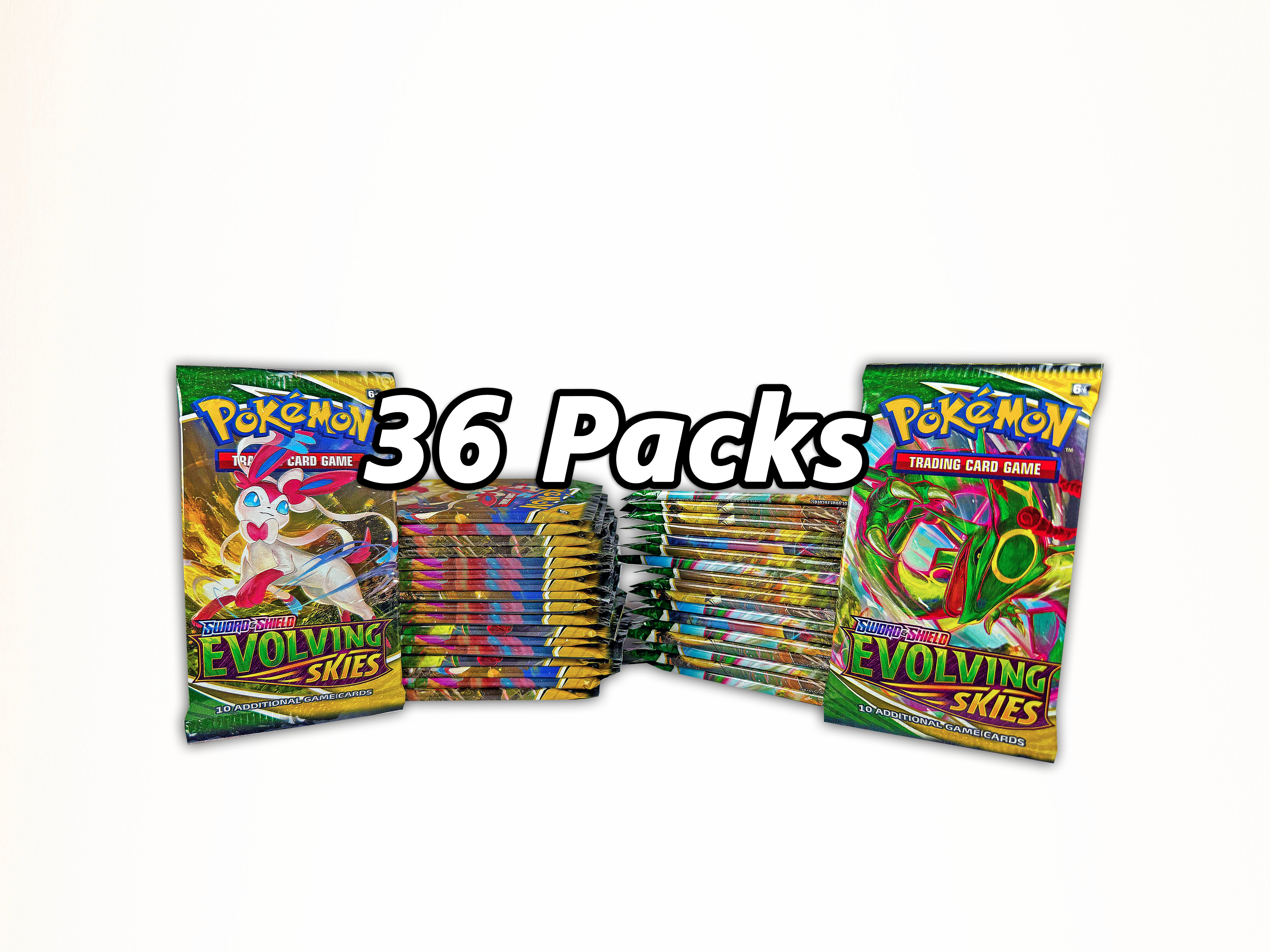 36 Evolving Skies Booster Packs