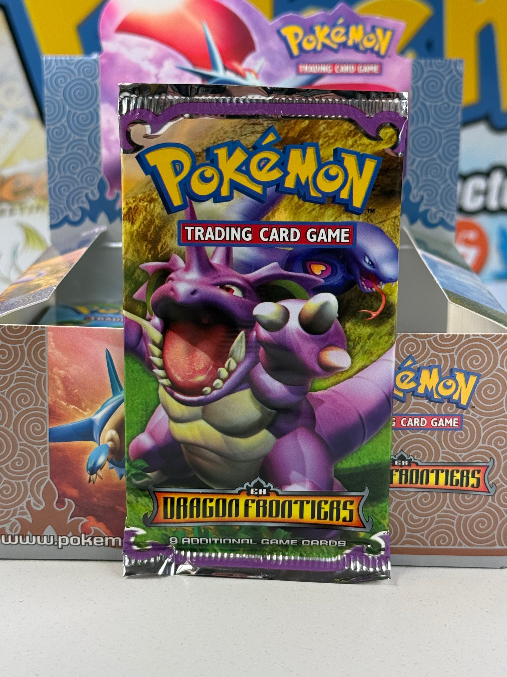 pokemon ex dragon frontiers booster box Was This Pack Worth $1,000? , -, pack with a chance at either a Goldstar Mew Or Charizard, -, -, My old EX Dragon Frontiers