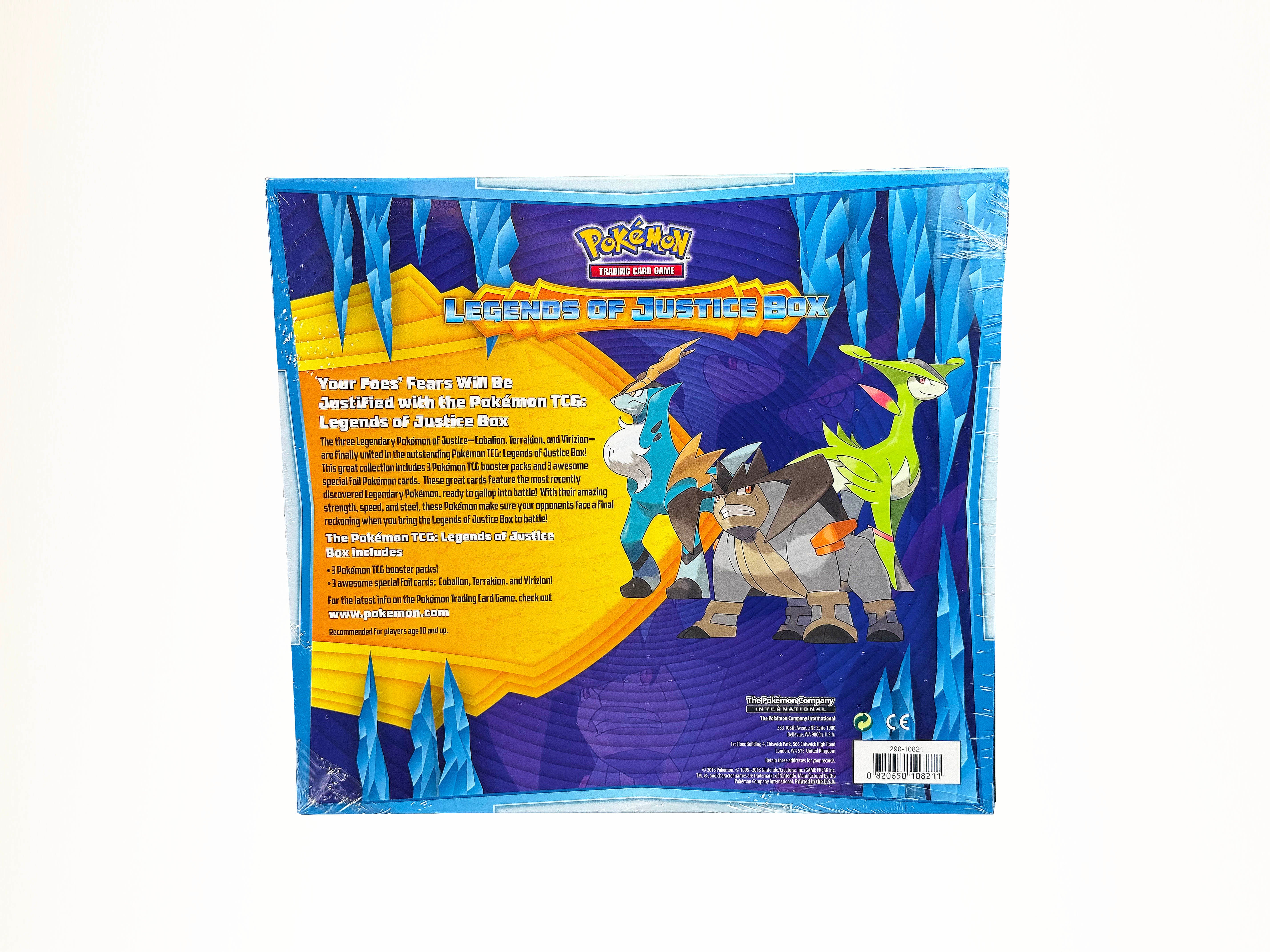 Black & White Legends of Justice Collection Box – The Pokécave