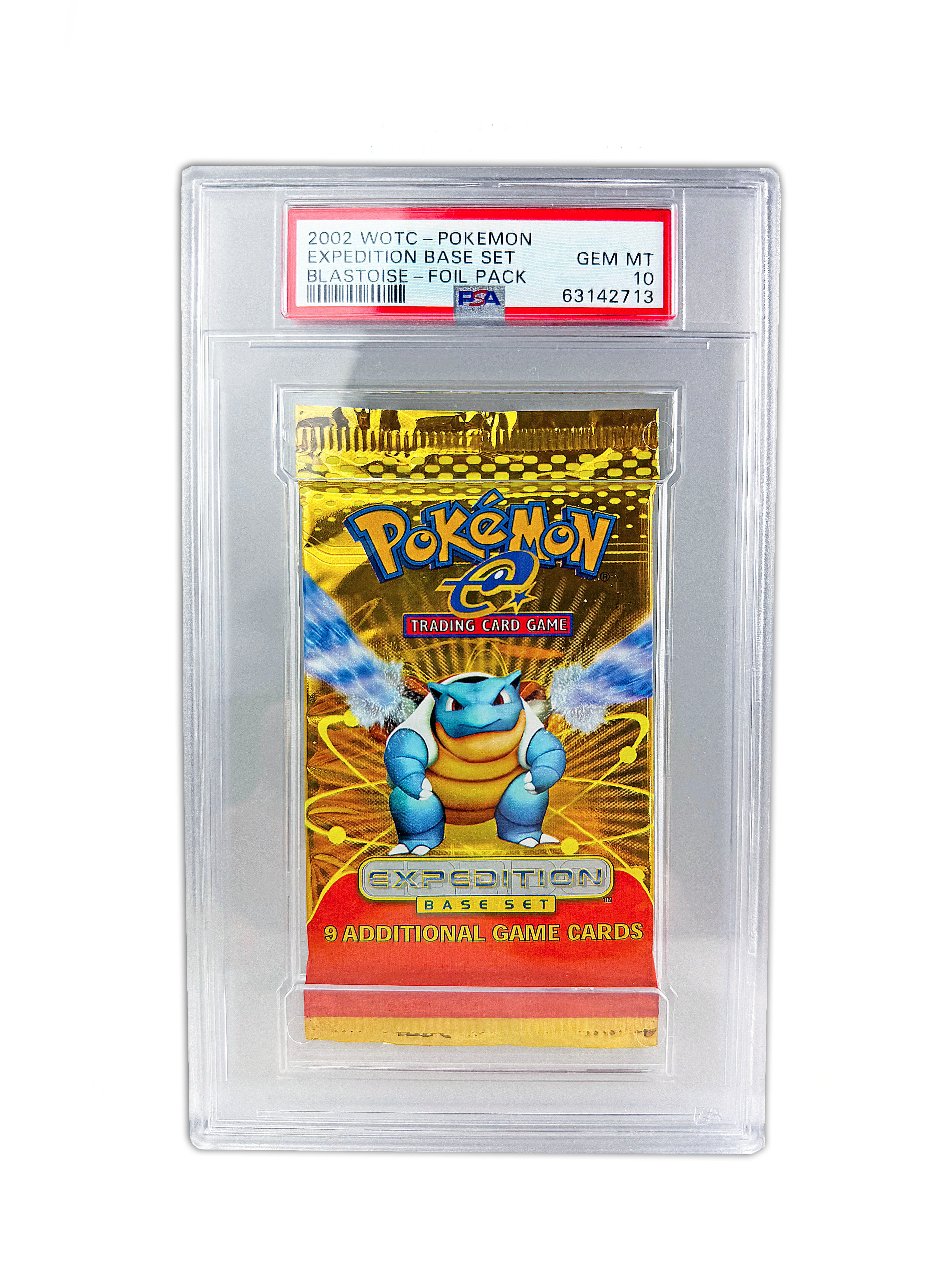 PSA 10 Blastoise 2002 Expedition Pack