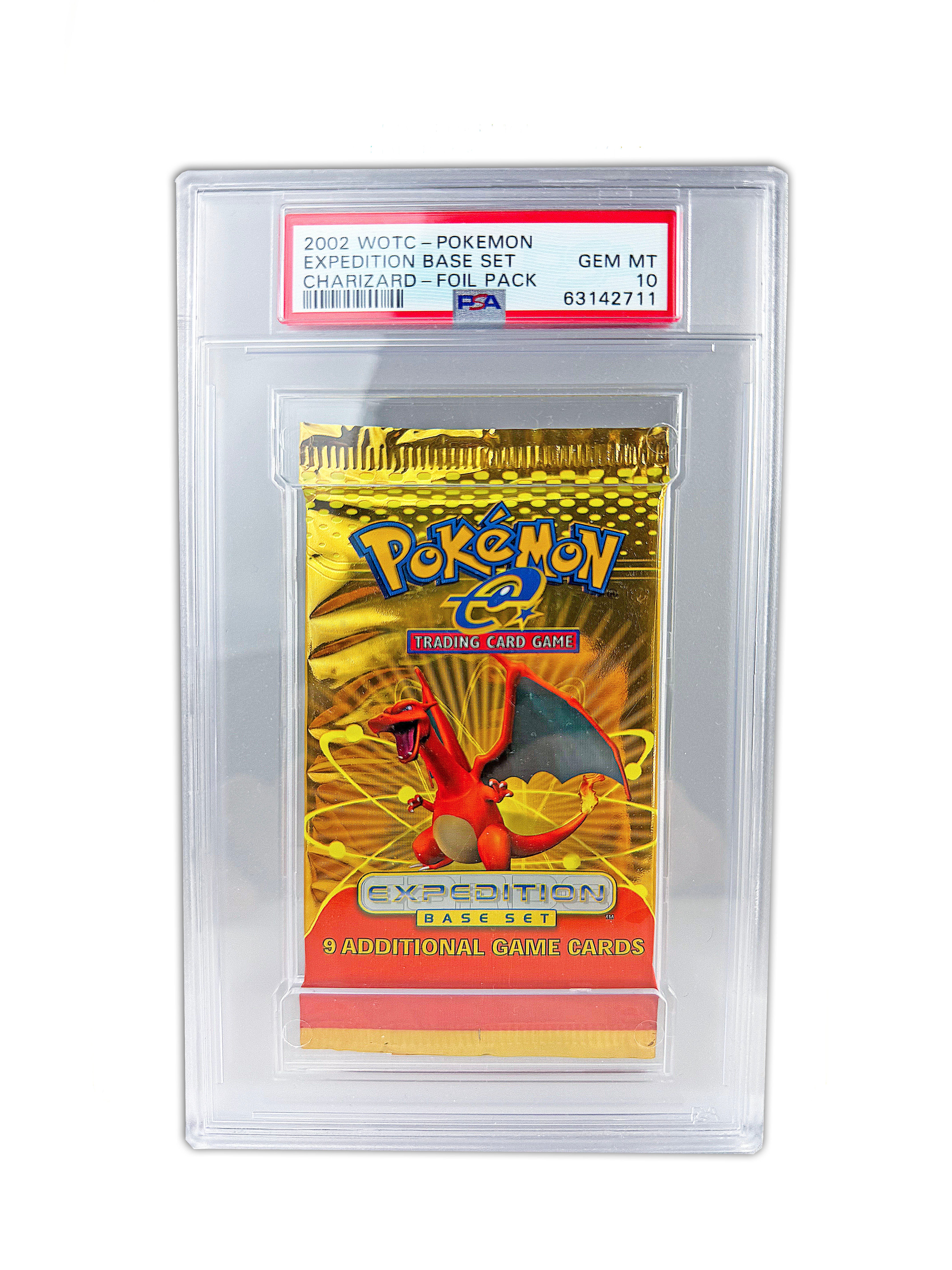 PSA 10 Charizard 2002 Expedition Pack