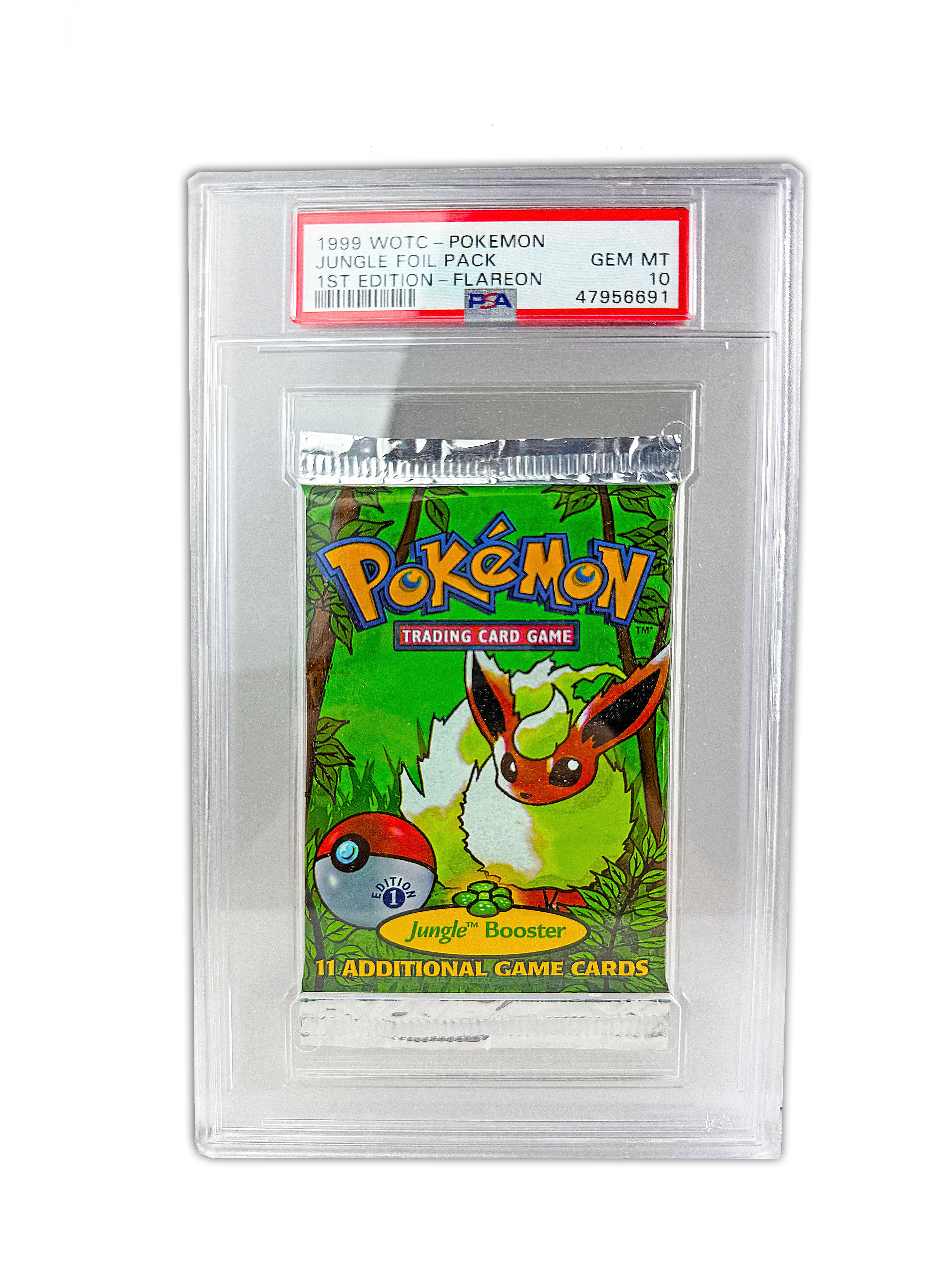 PSA 10 Flareon 1st Edition Jungle Pack