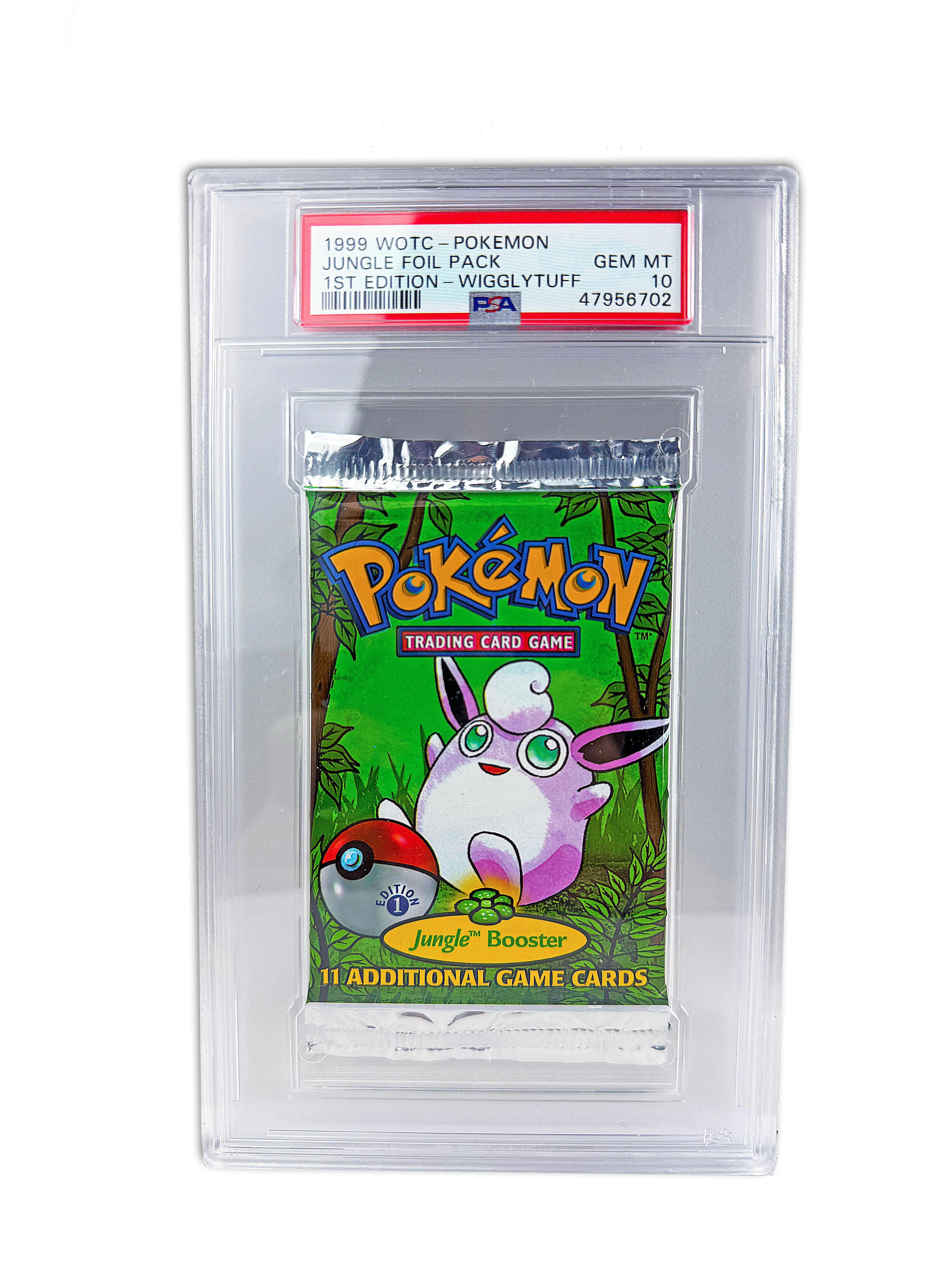 PSA 10 Wigglytuff 1st Edition Jungle Pack