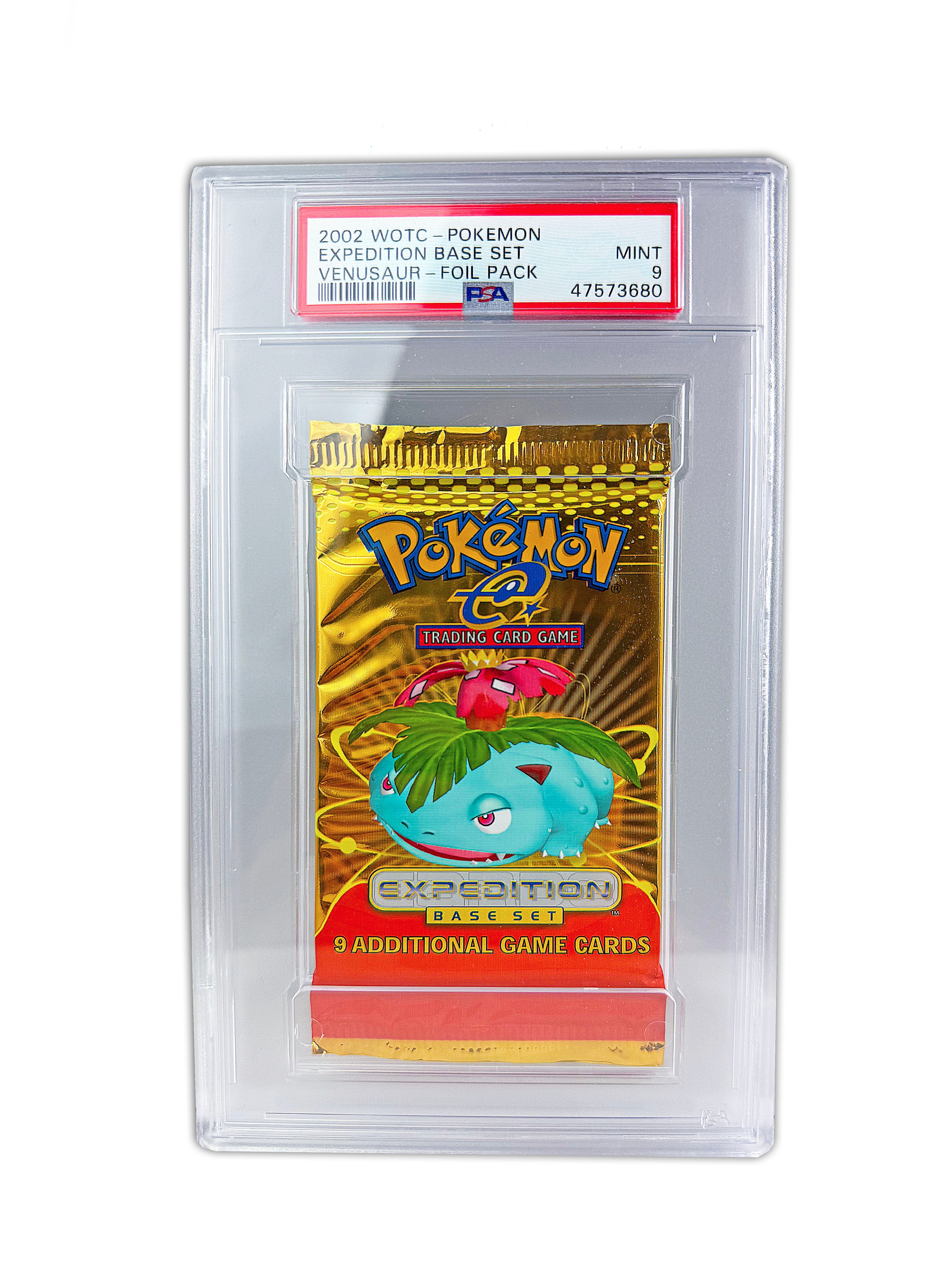 PSA 9 Venusaur 2002 Expedition Pack