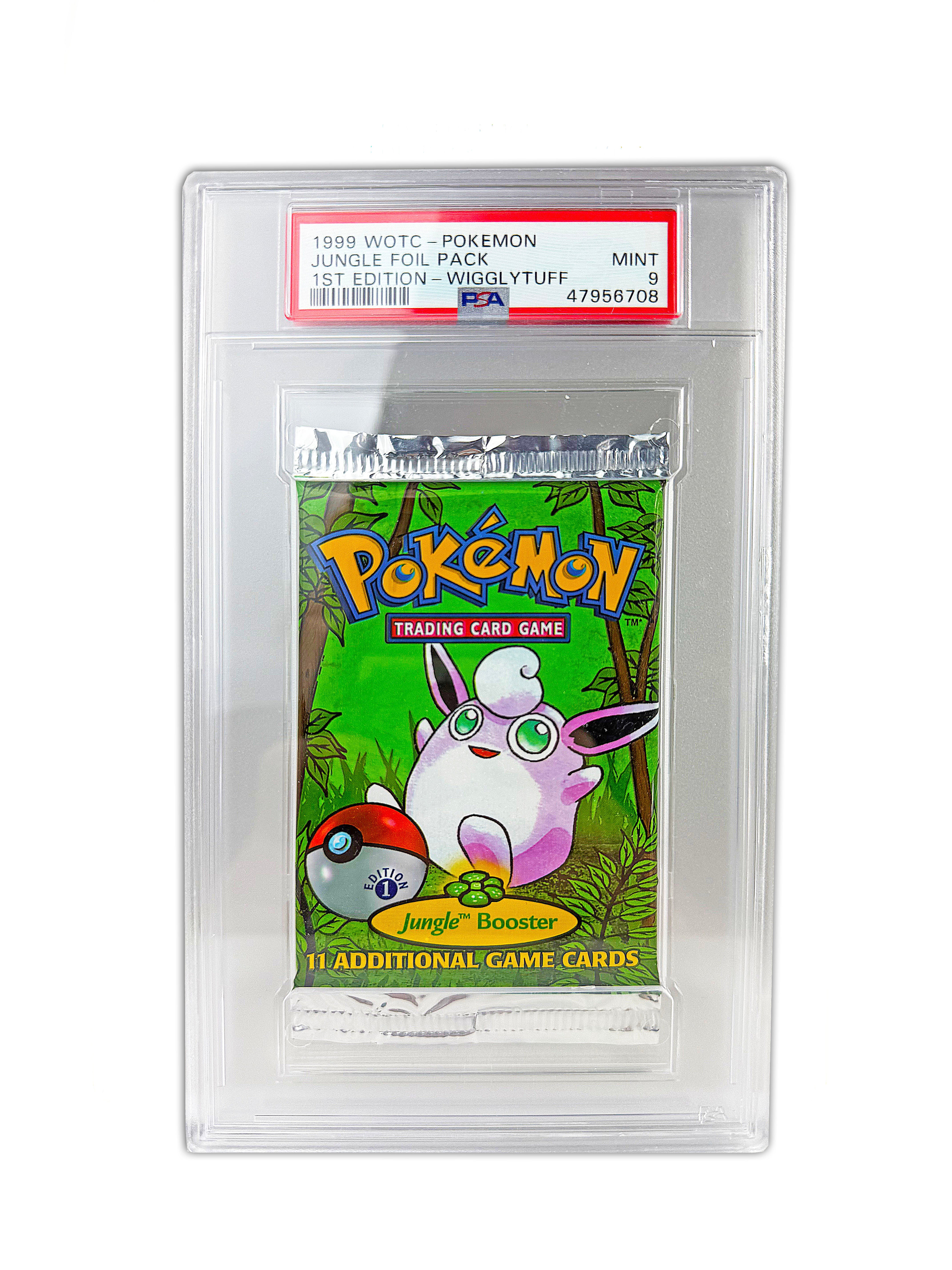 PSA 9 Wigglytuff 1st Edition Jungle Pack