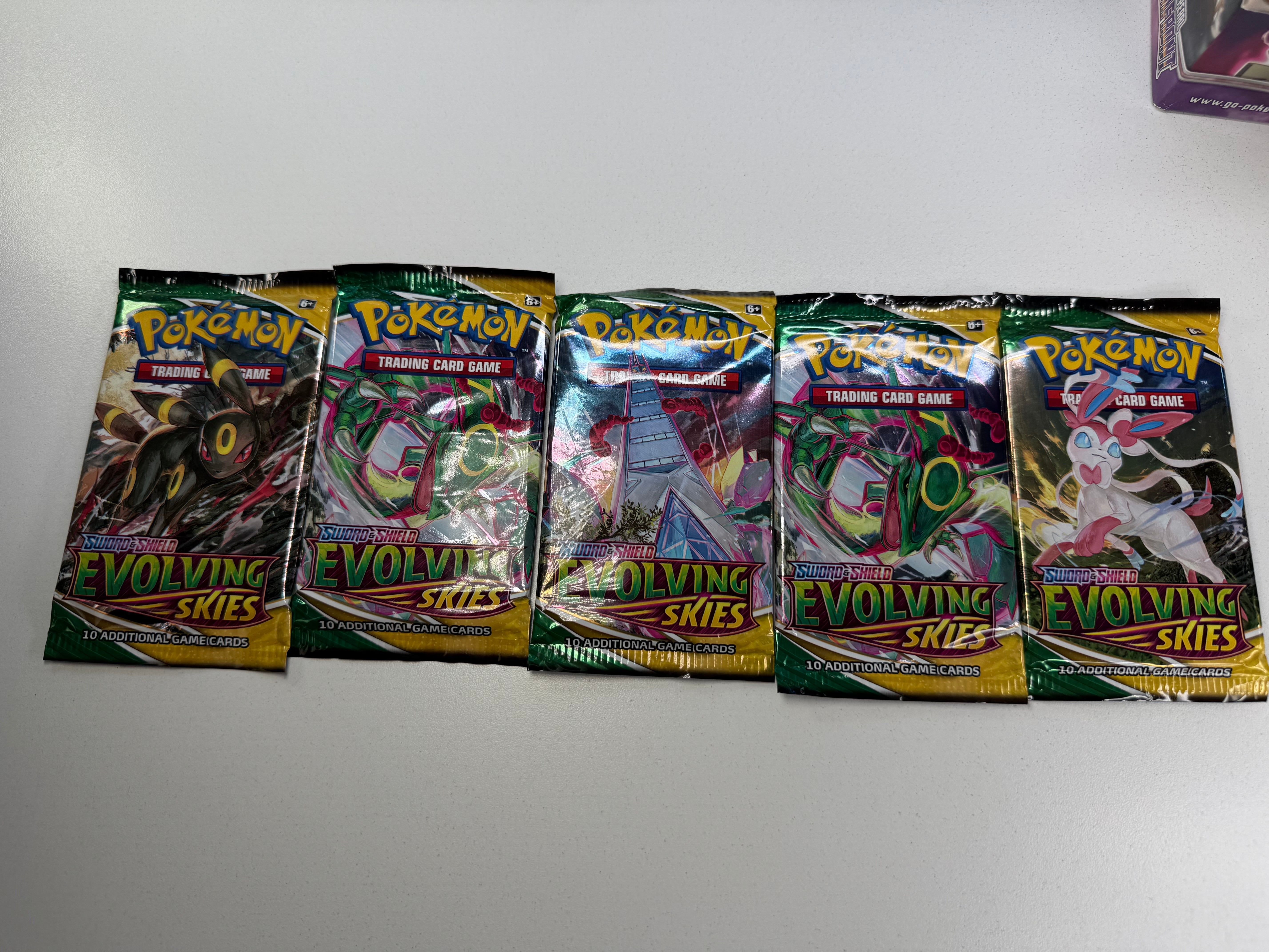 5x Evolving Skies Packs