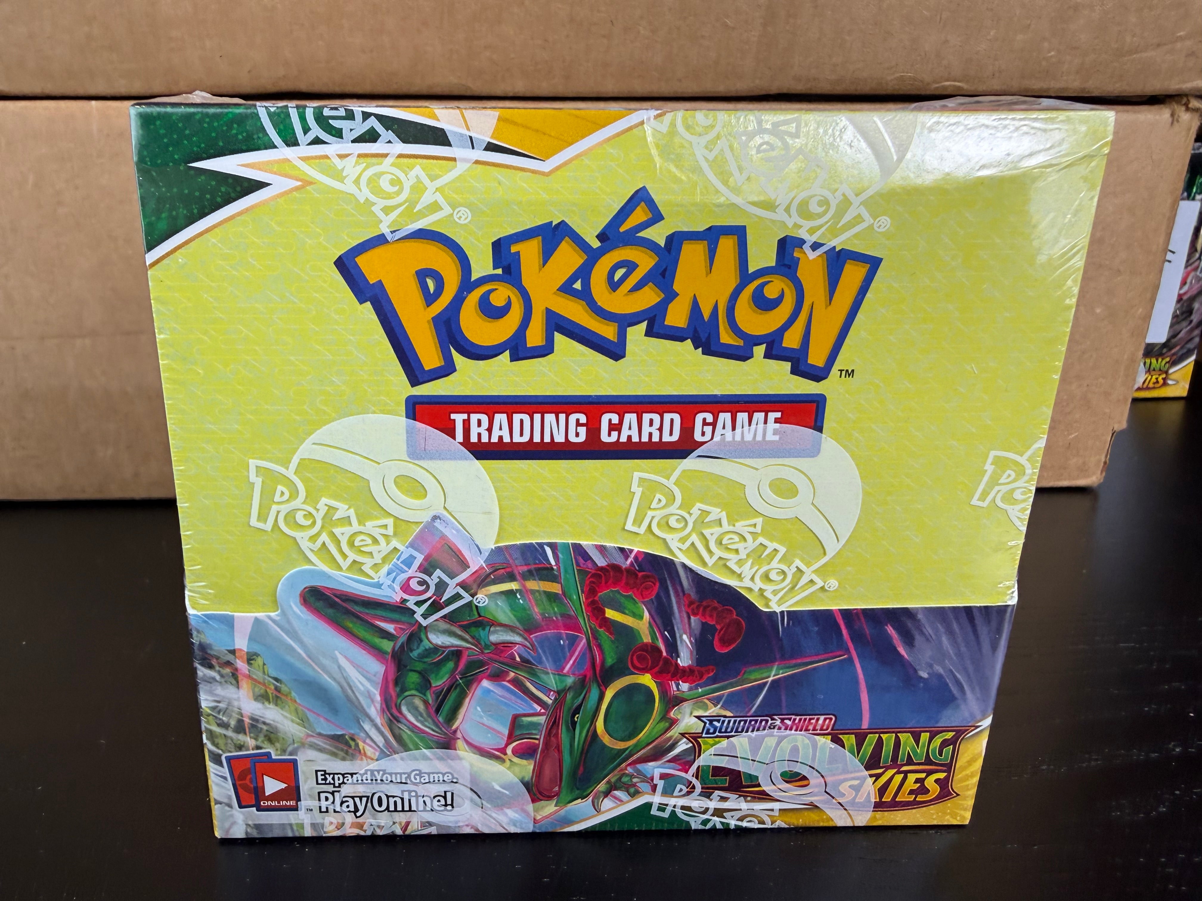 1st Print Evolving Skies Booster Box
