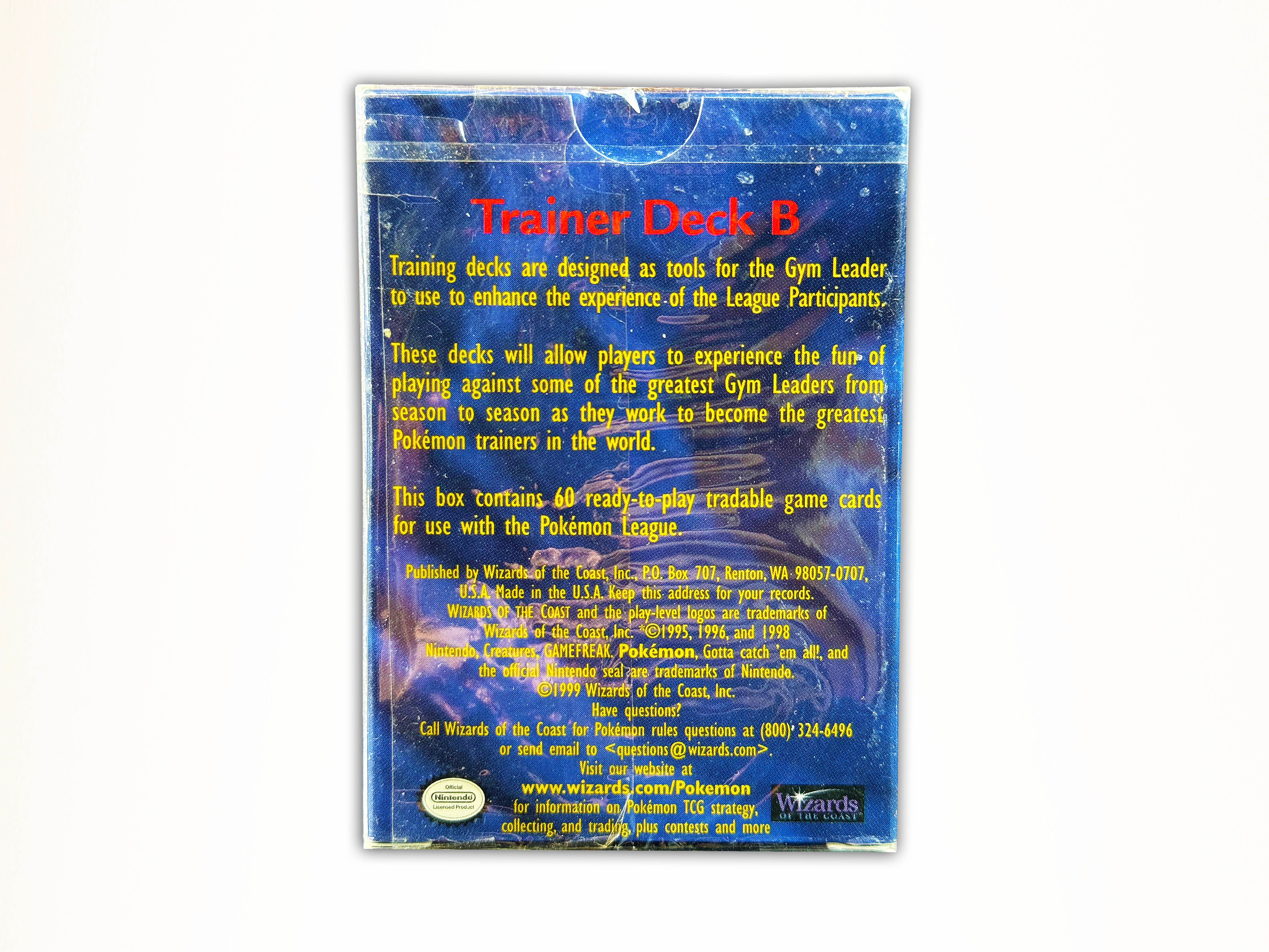 Trainer Deck B Sealed