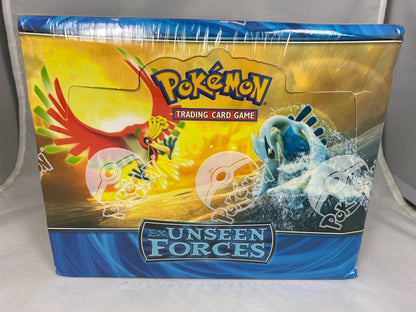 EX Unseen Forces Theme Deck Display Box Factory Sealed