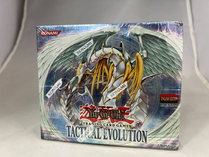 Yugioh 1st Edition Tactical Evolution Booster Box Sealed 24 Packs Mint