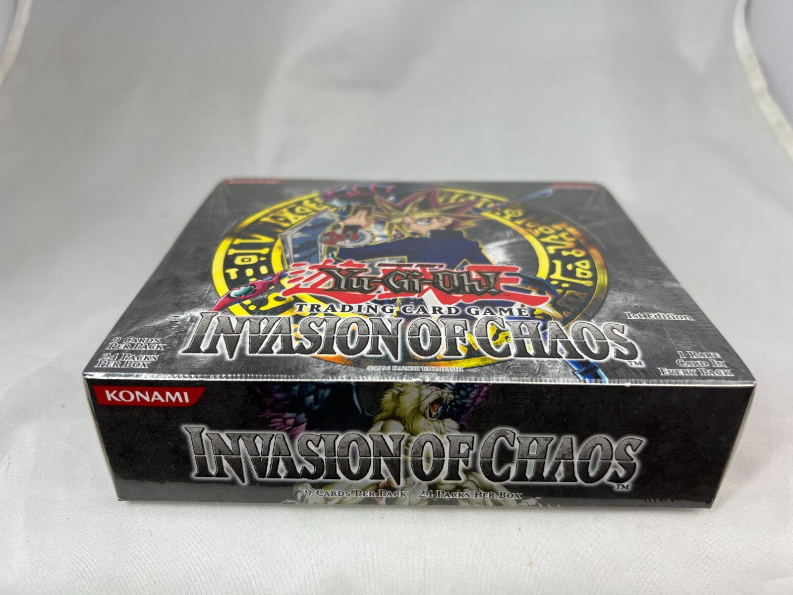 yugioh booster box vol 1 Yugioh 1st Edition Invasion of Chaos Booster Box Sealed 24 Packs – The  Pokécave