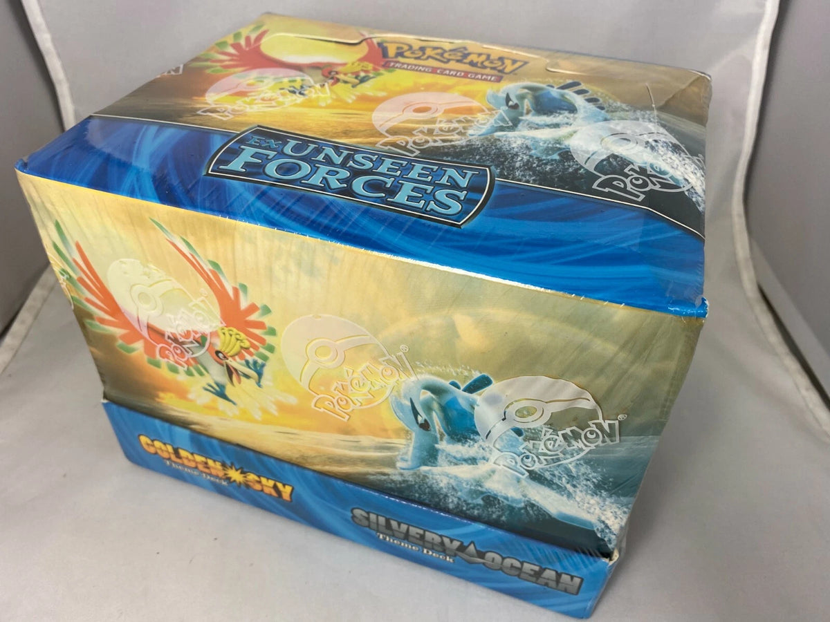 EX Unseen Forces Theme Deck Display Box Factory Sealed