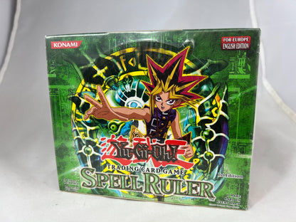 Yugioh 1st Edition Spell Ruler Booster Box Sealed 24 Packs Extremely Rare