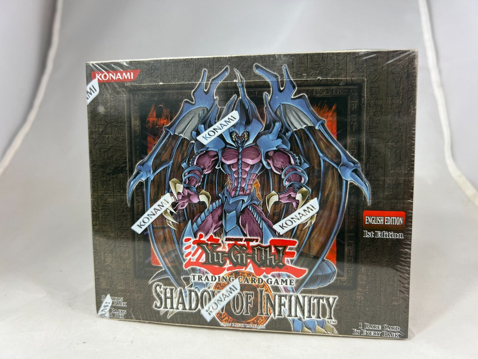 Yugioh 1st Edition Shadow of Infinity Booster Box Sealed 24 Packs Mint