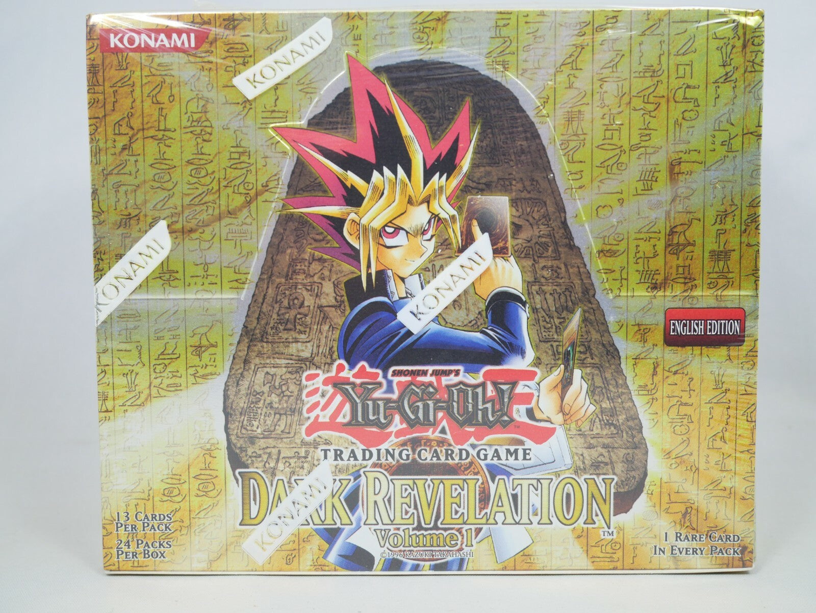 Yugioh Dark Revelation Volume 1 Booster Box Unlimited Sealed 24 Packs Mint