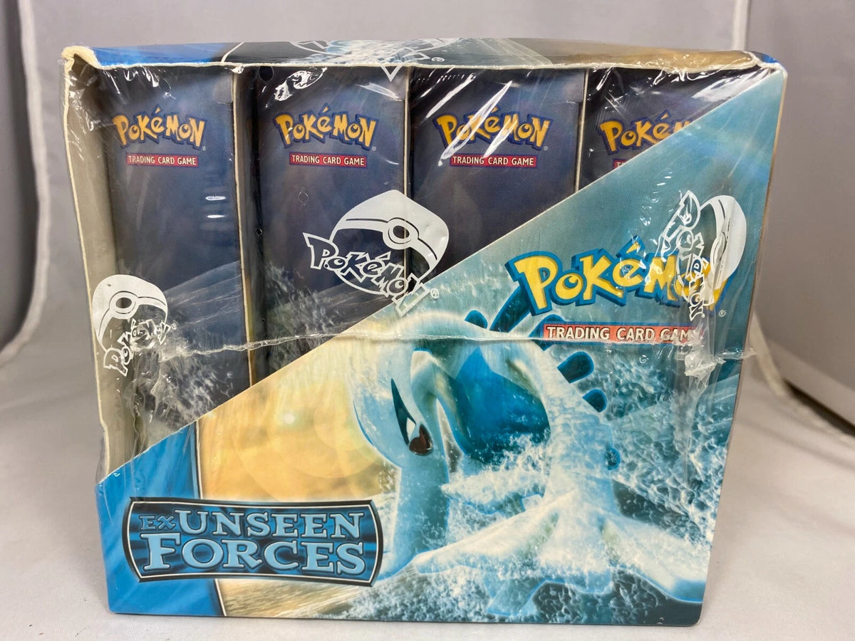 EX Unseen Forces Theme Deck Display Box Factory Sealed