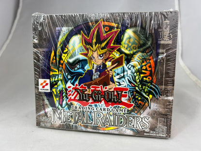 Yugioh 1st Edition Metal Raiders Booster Box Sealed 24 Packs