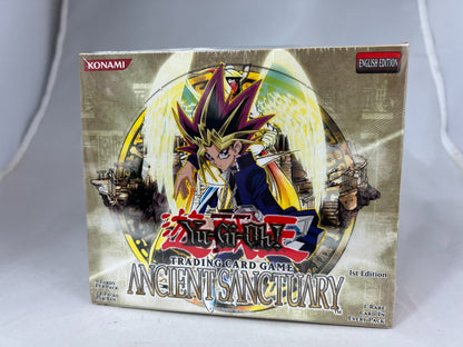 Yugioh 1st Edition Ancient Sanctuary Booster Box Sealed 24 Packs