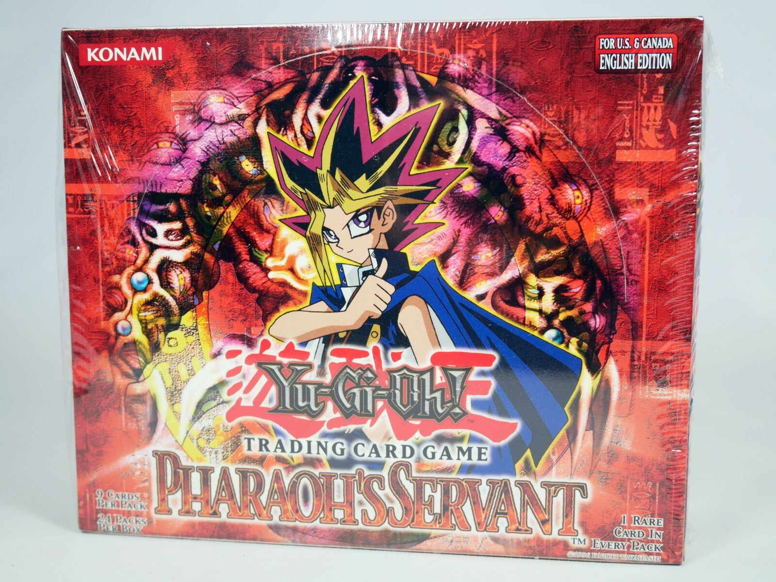 Yugioh Pharaoh's Servant Booster Box PSV Unlimited Sealed 24 Packs Mint