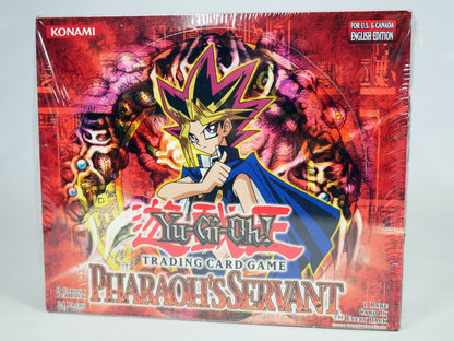 Yugioh Pharaoh's Servant Booster Box PSV Unlimited Sealed 24 Packs Mint