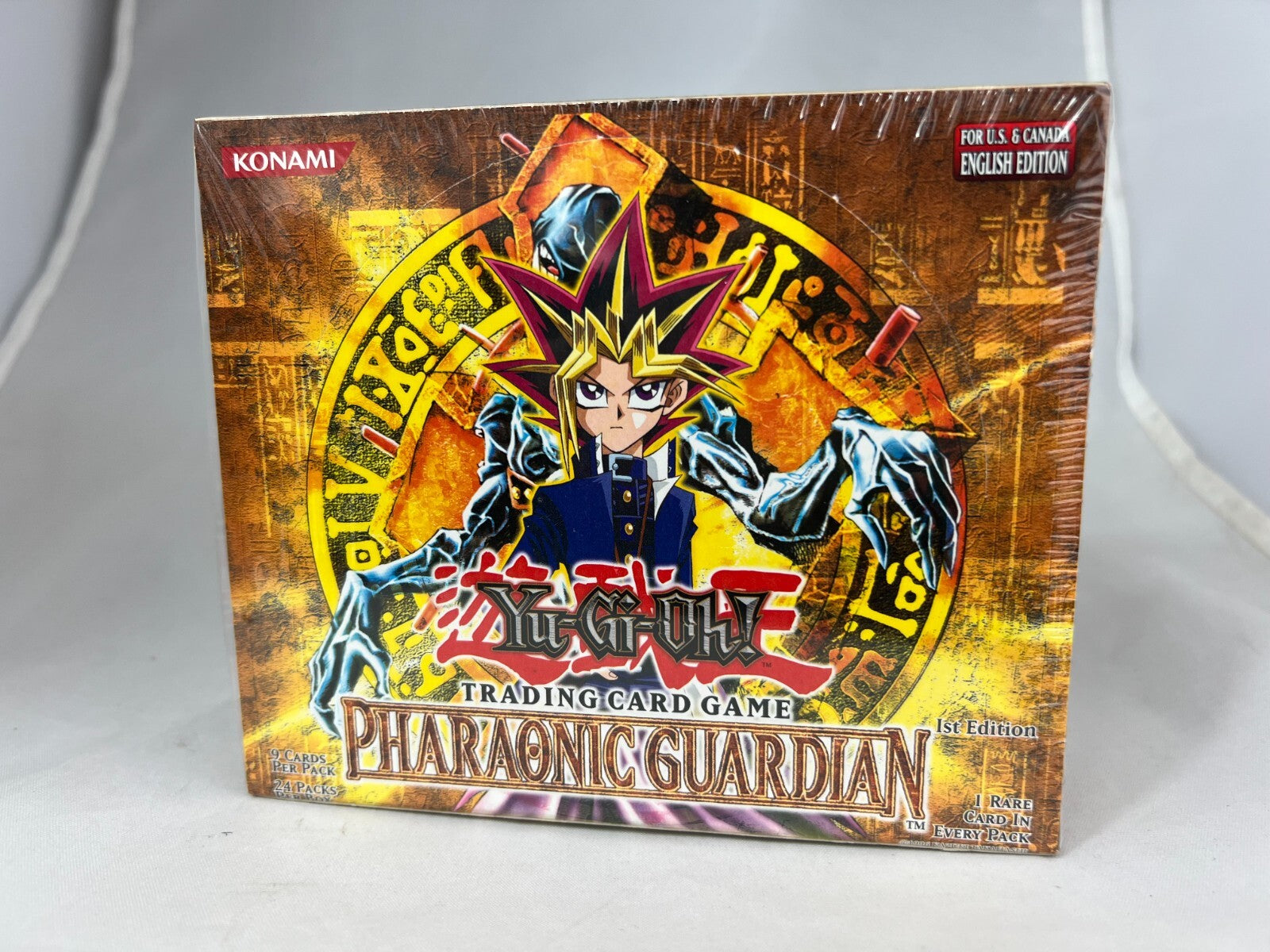 Yugioh 1st Edition Pharaonic Guardian Booster Box Sealed 24 Packs