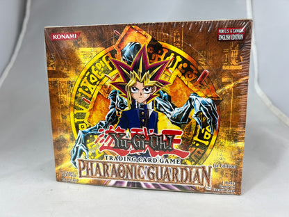Yugioh 1st Edition Pharaonic Guardian Booster Box Sealed 24 Packs