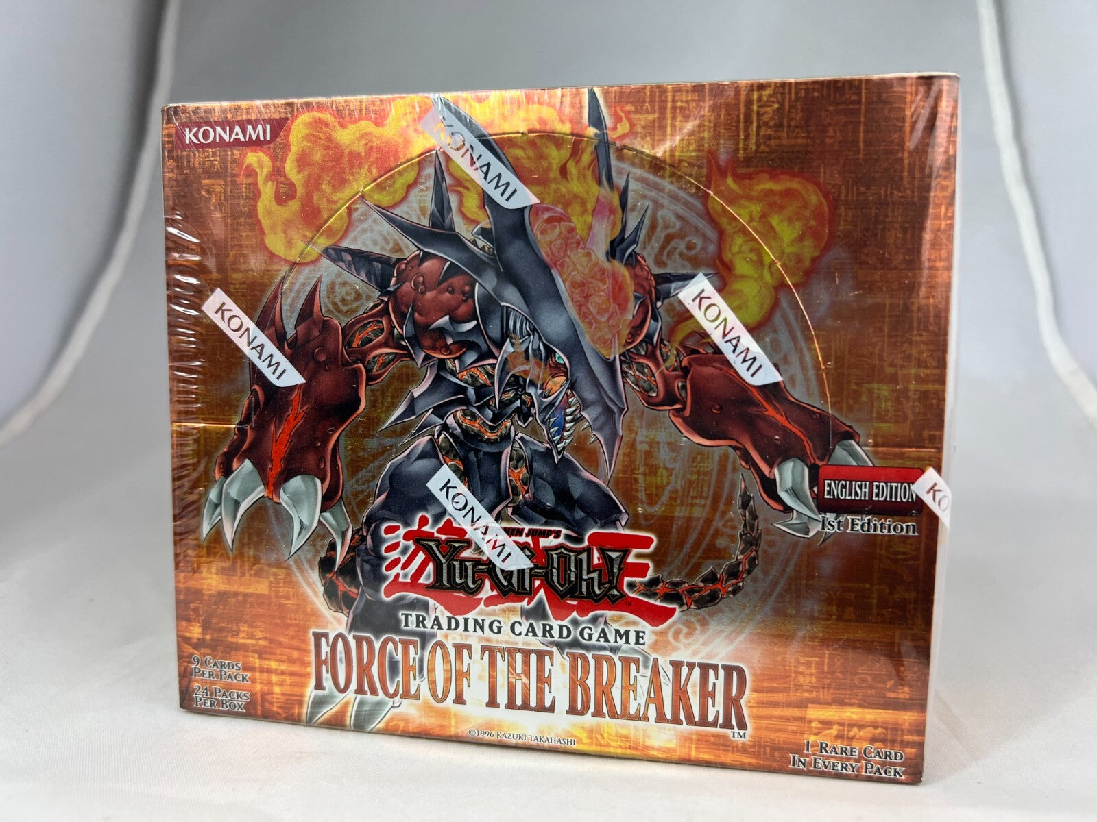 Yugioh 1st Edition Force of The Breaker Booster Box Sealed 24 Packs Mint